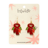 Scarf Souvenir Earrings