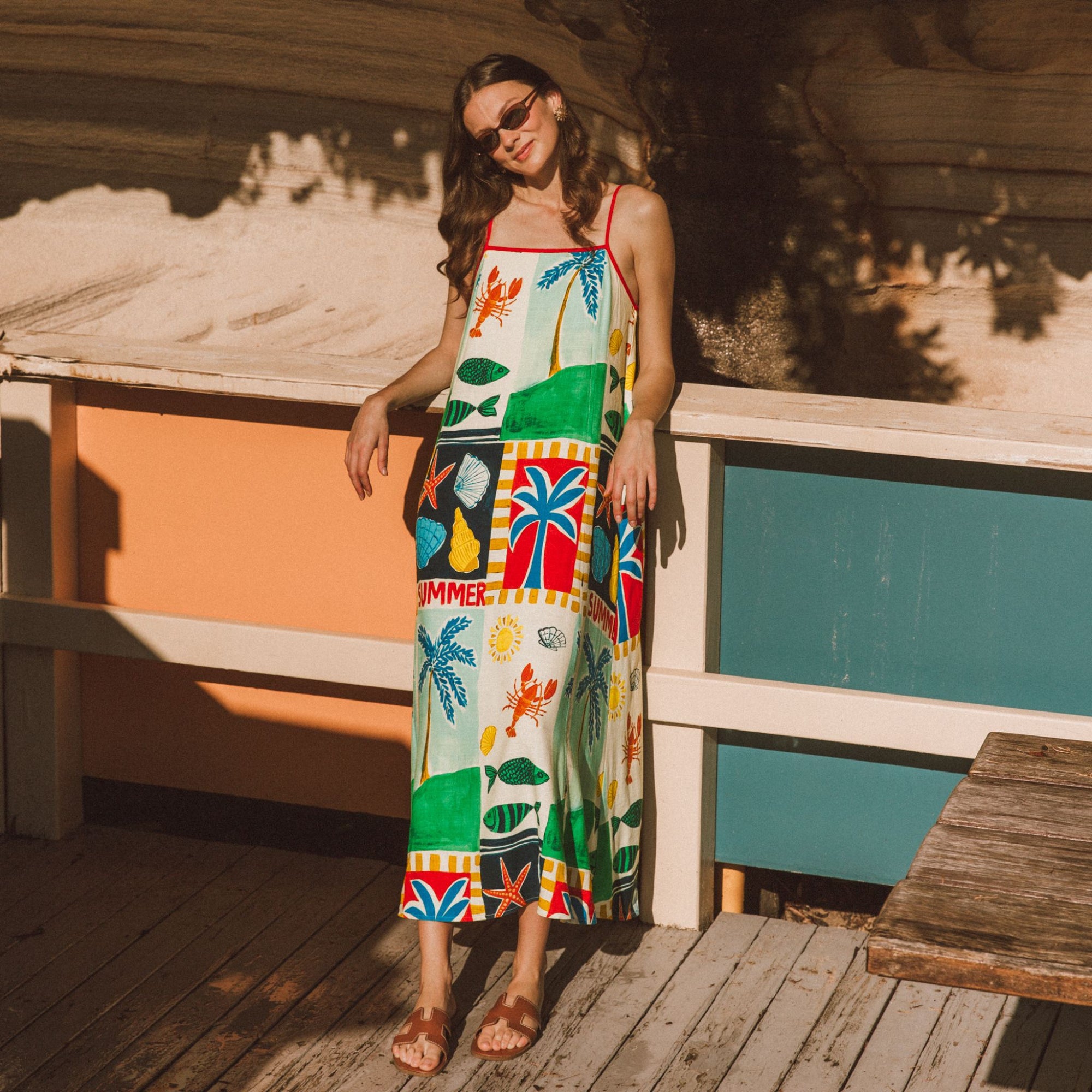 Soleil Summer Midi Dress