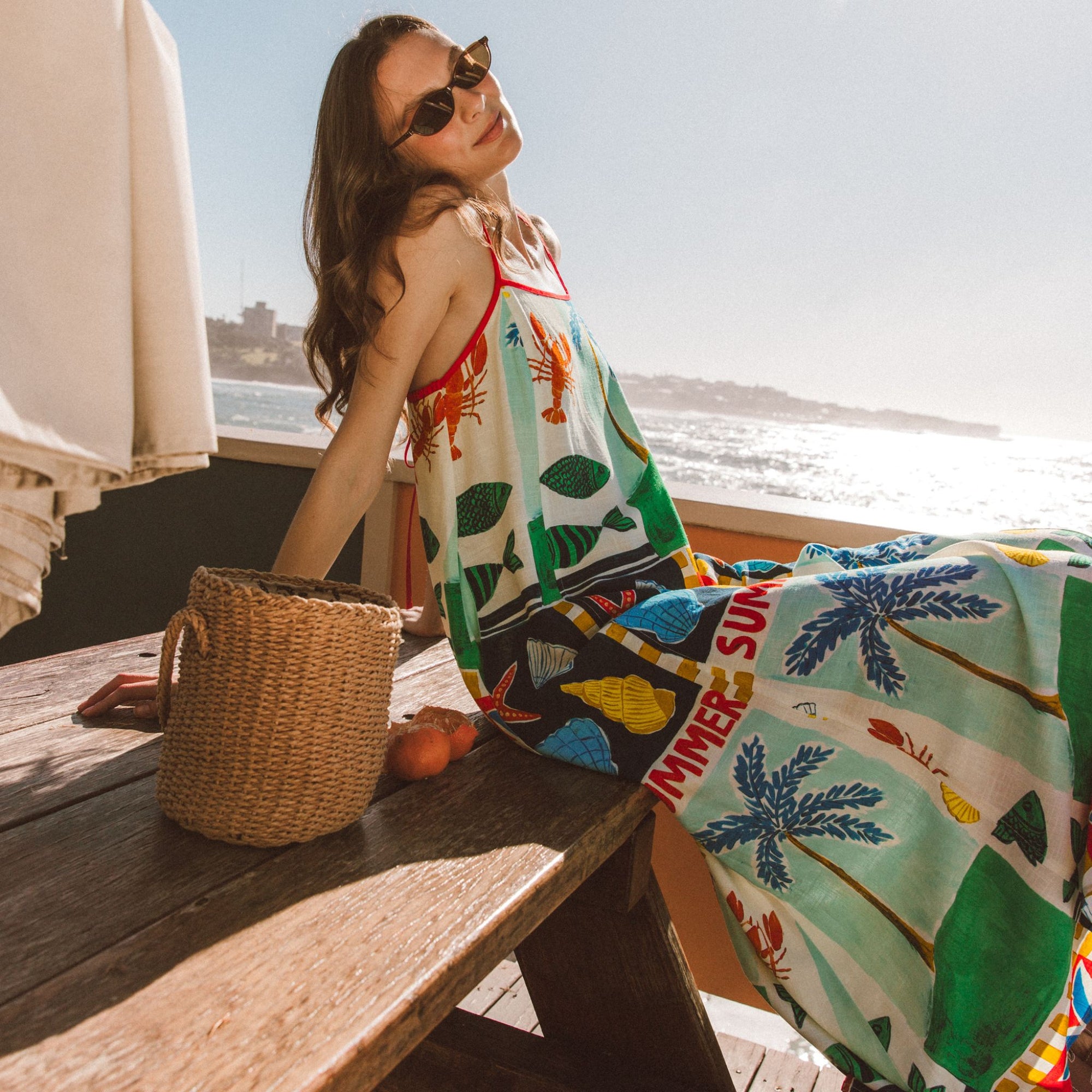 Soleil Summer Midi Dress