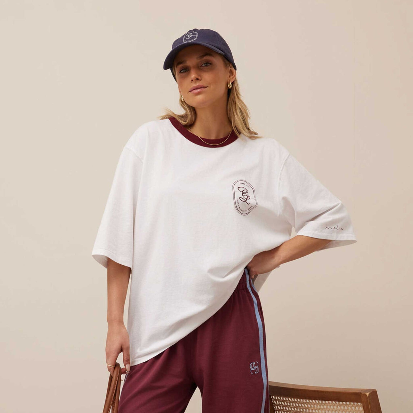 Liv Oversized Tee Sport Club