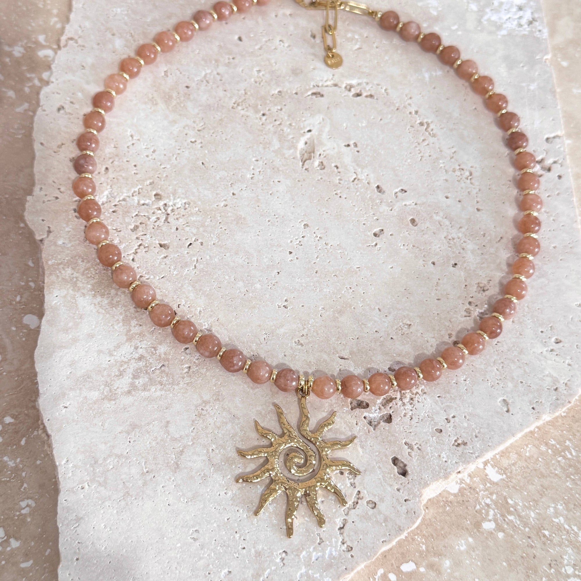 Sunrise Stone Necklace