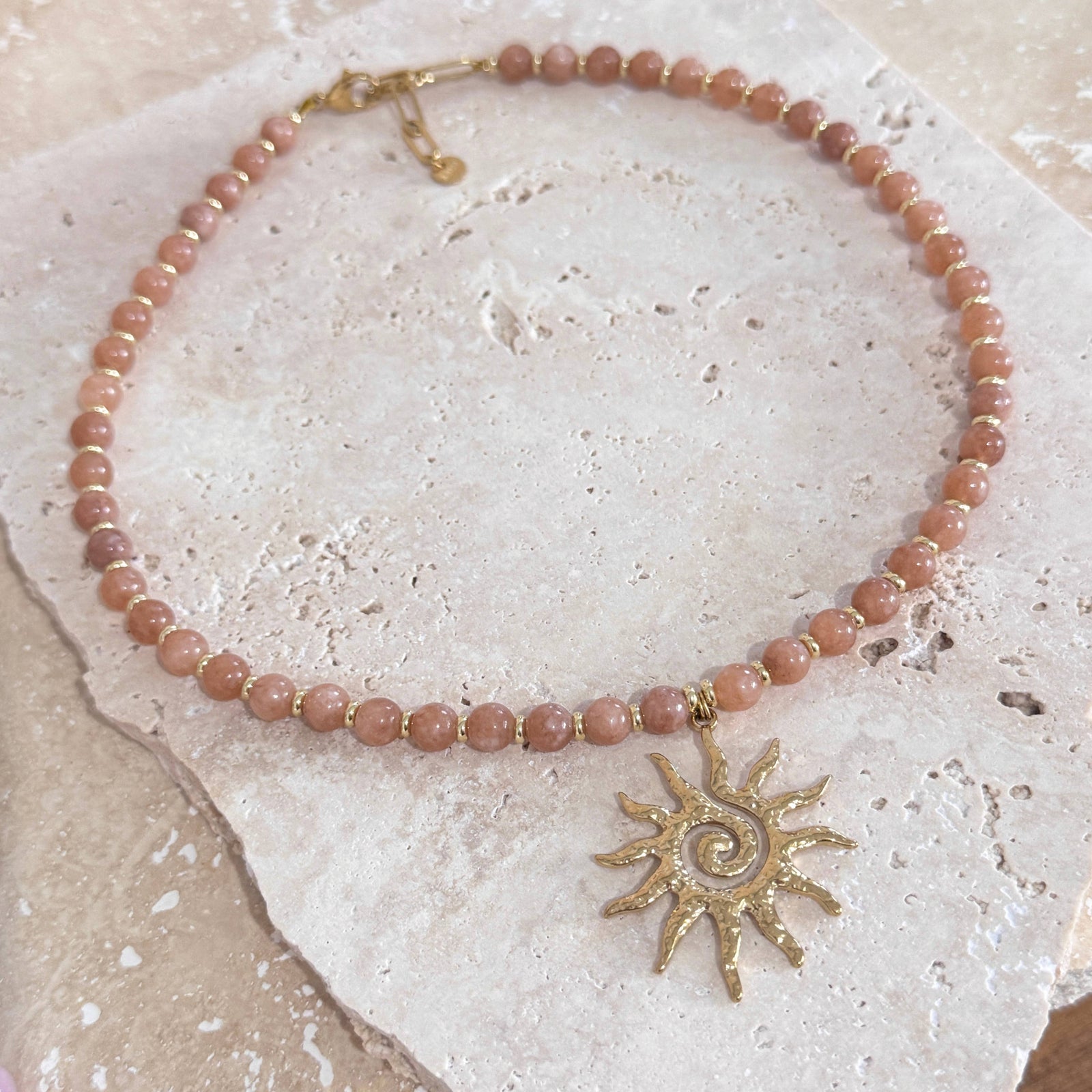 Sunrise Stone Necklace