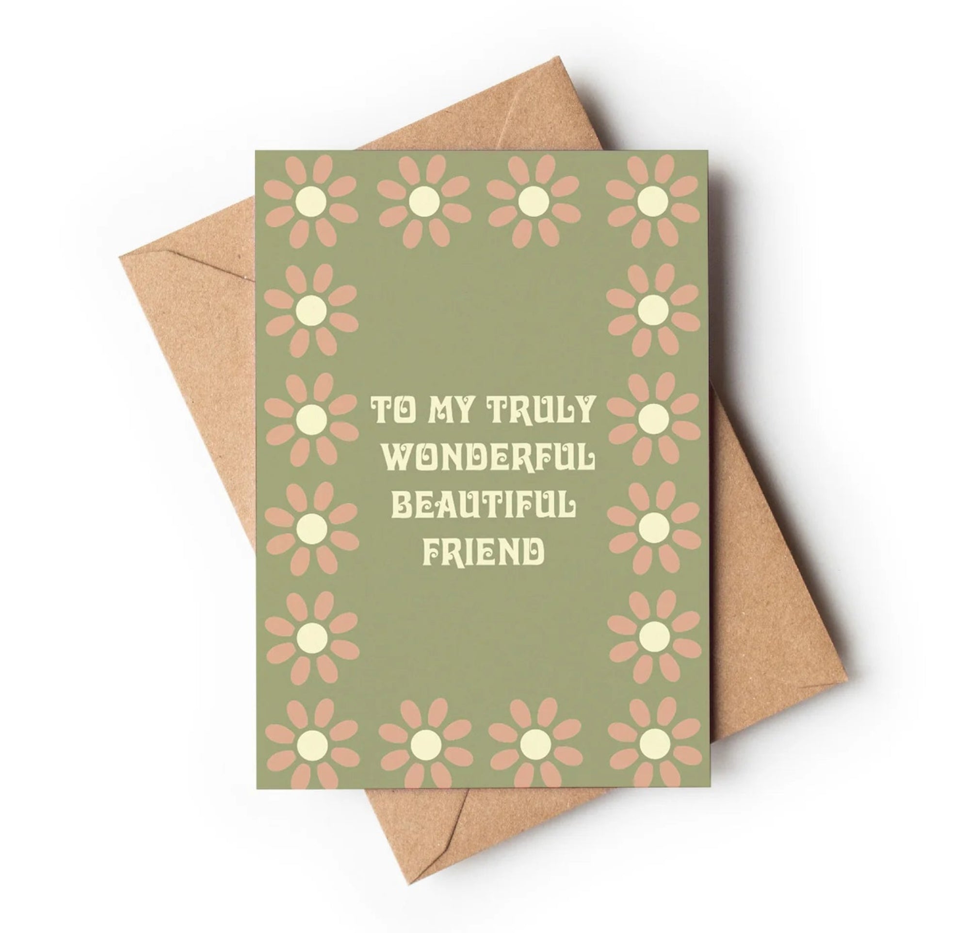 Greeting Card Beautiful Friend