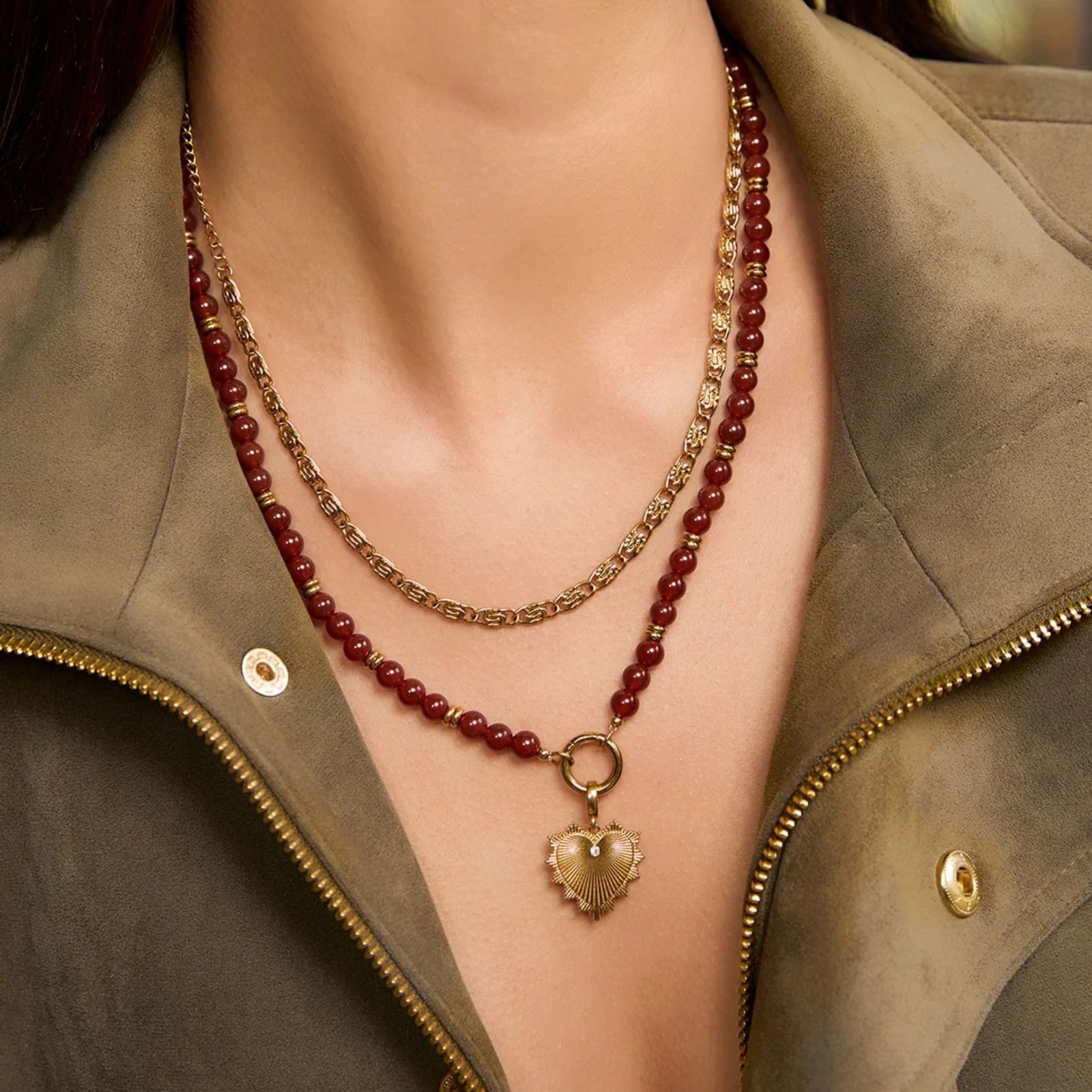 Velvet Charm Necklace