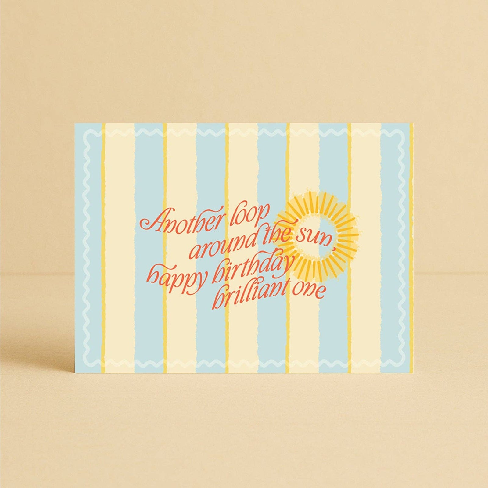 Greeting Card Loop Around the Sun