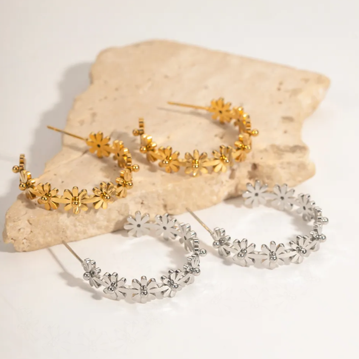 Daisy Hoops
