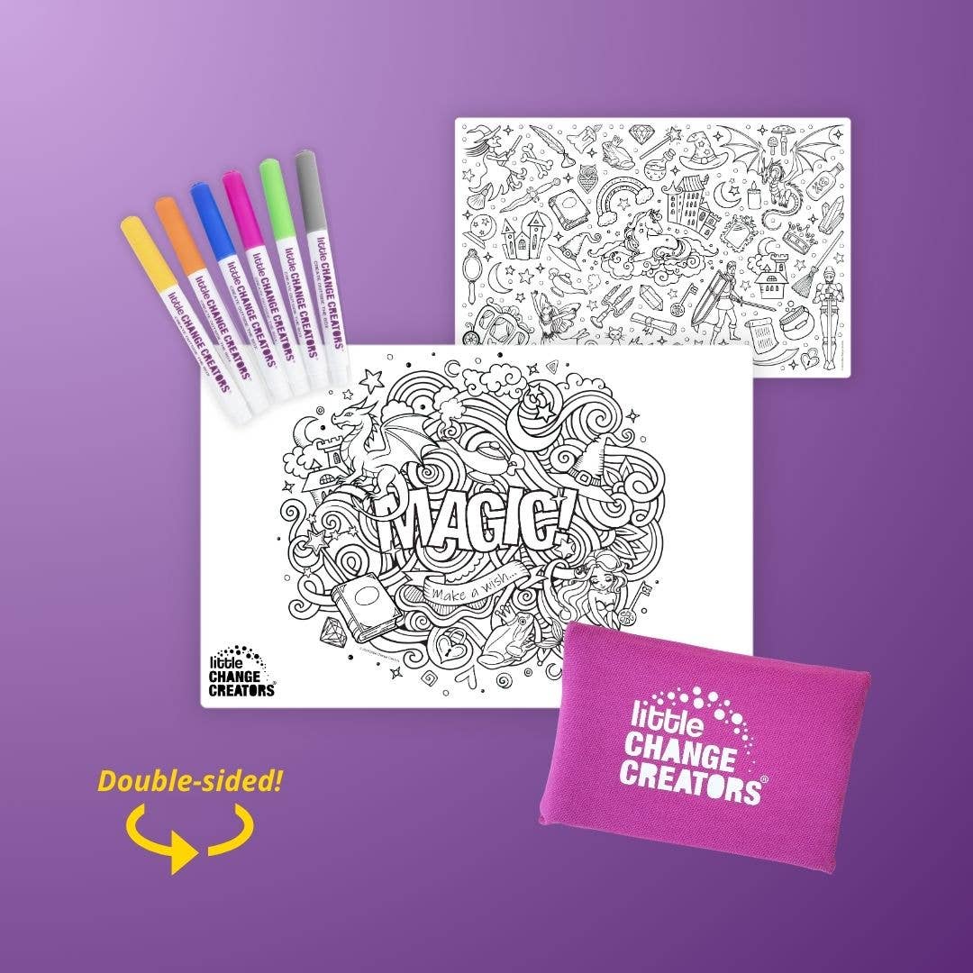 Pocket Colouring Set Magic