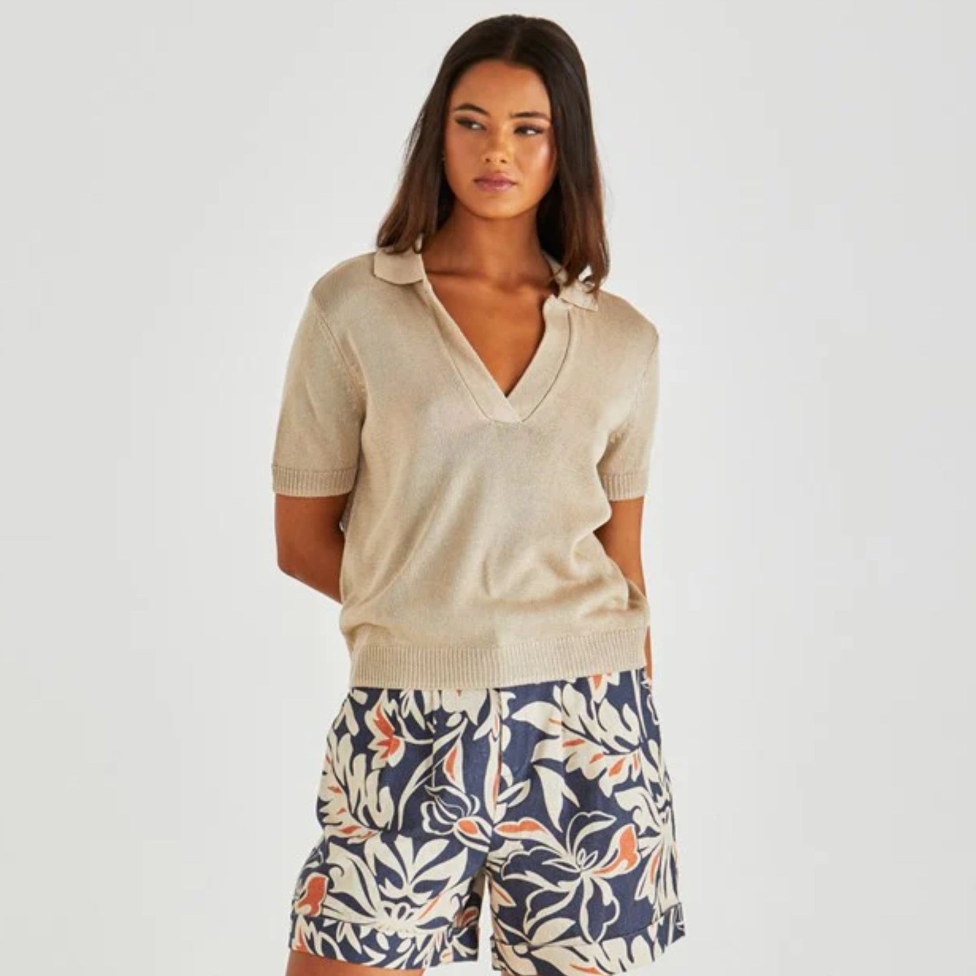 Abbie Knit Polo