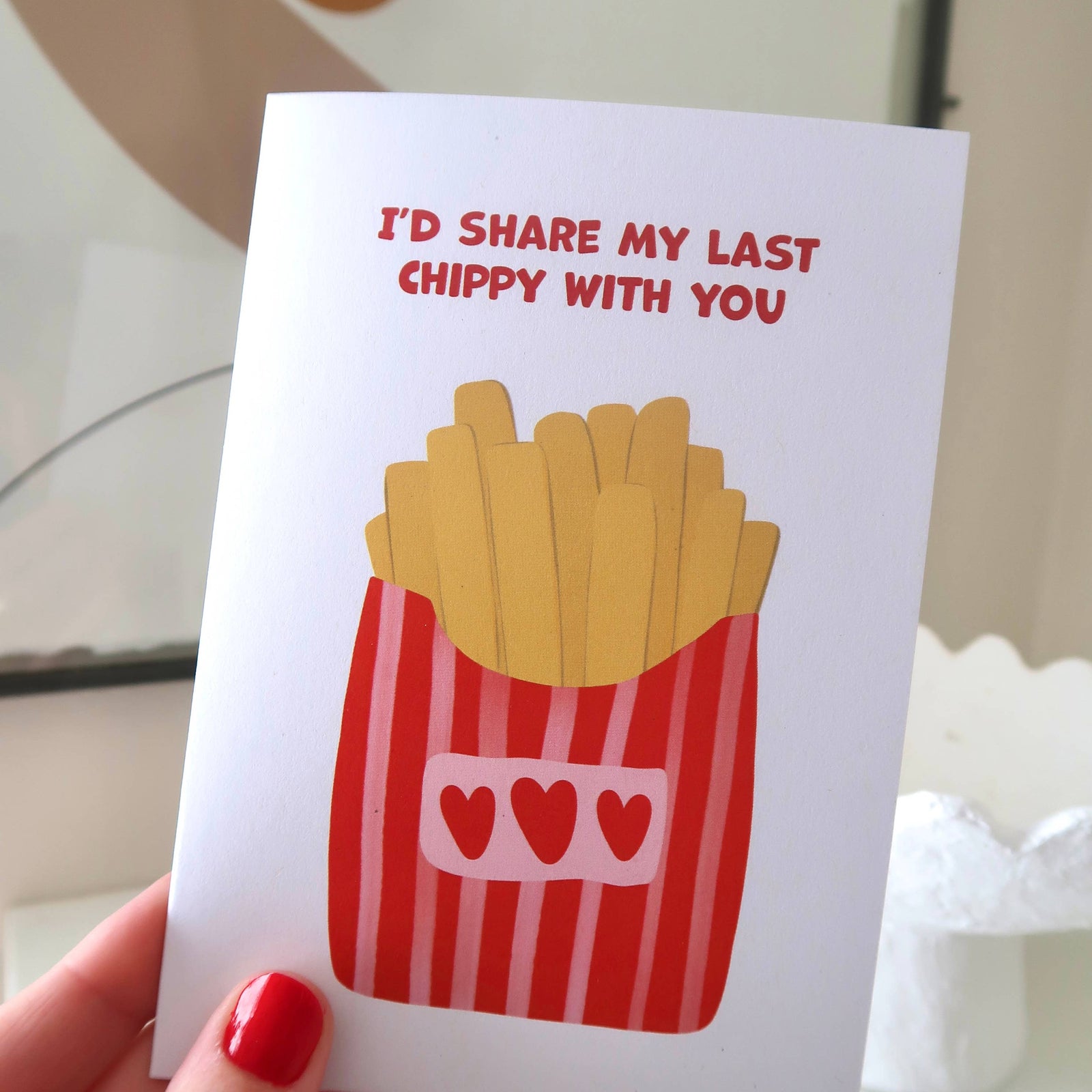 Greeting Card Last Chippy