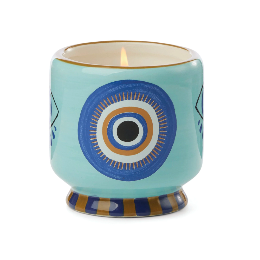 Adopo Eye Ceramic Candle - Incense and Smoke