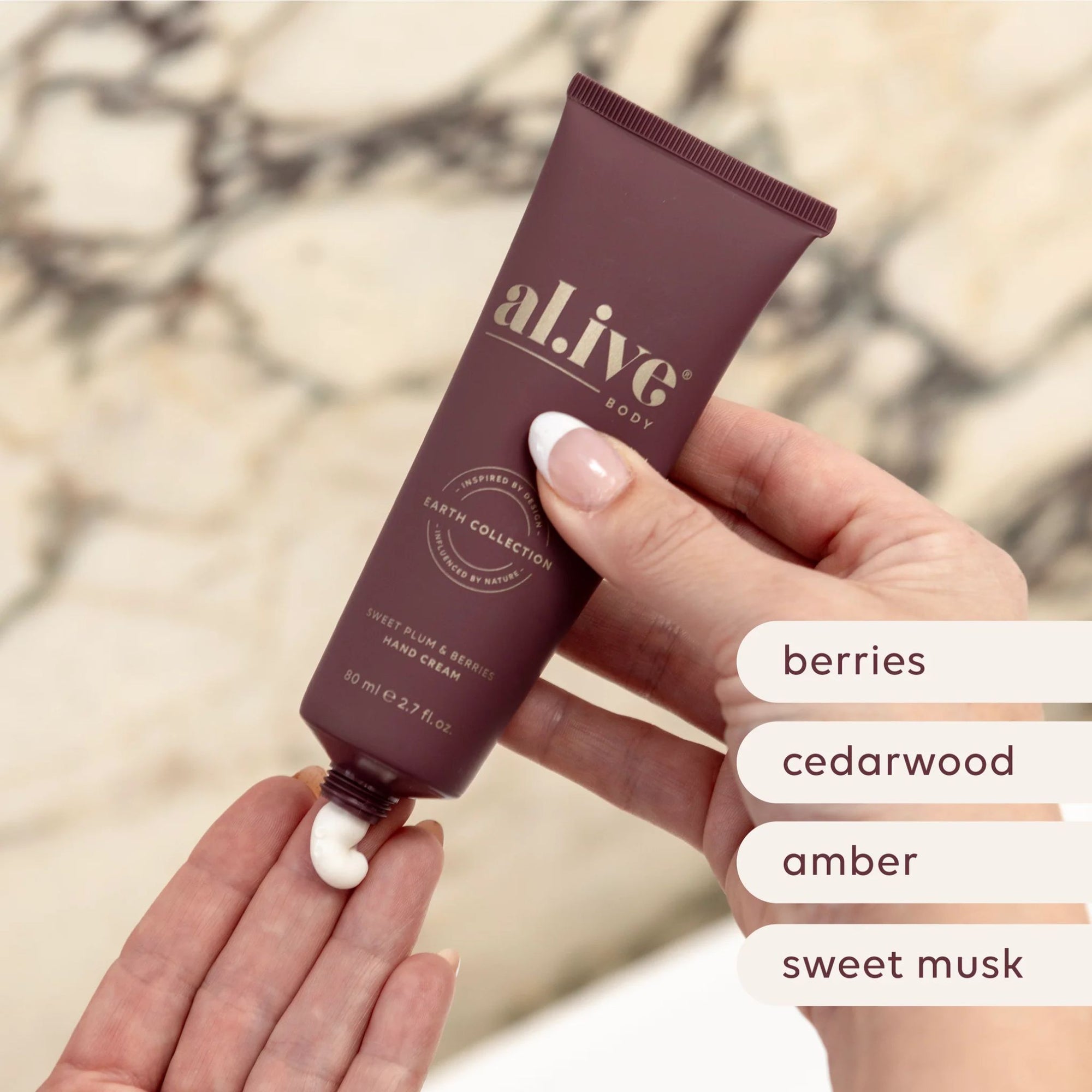 Hand Cream Cracker Sweet Plum &amp; Berries