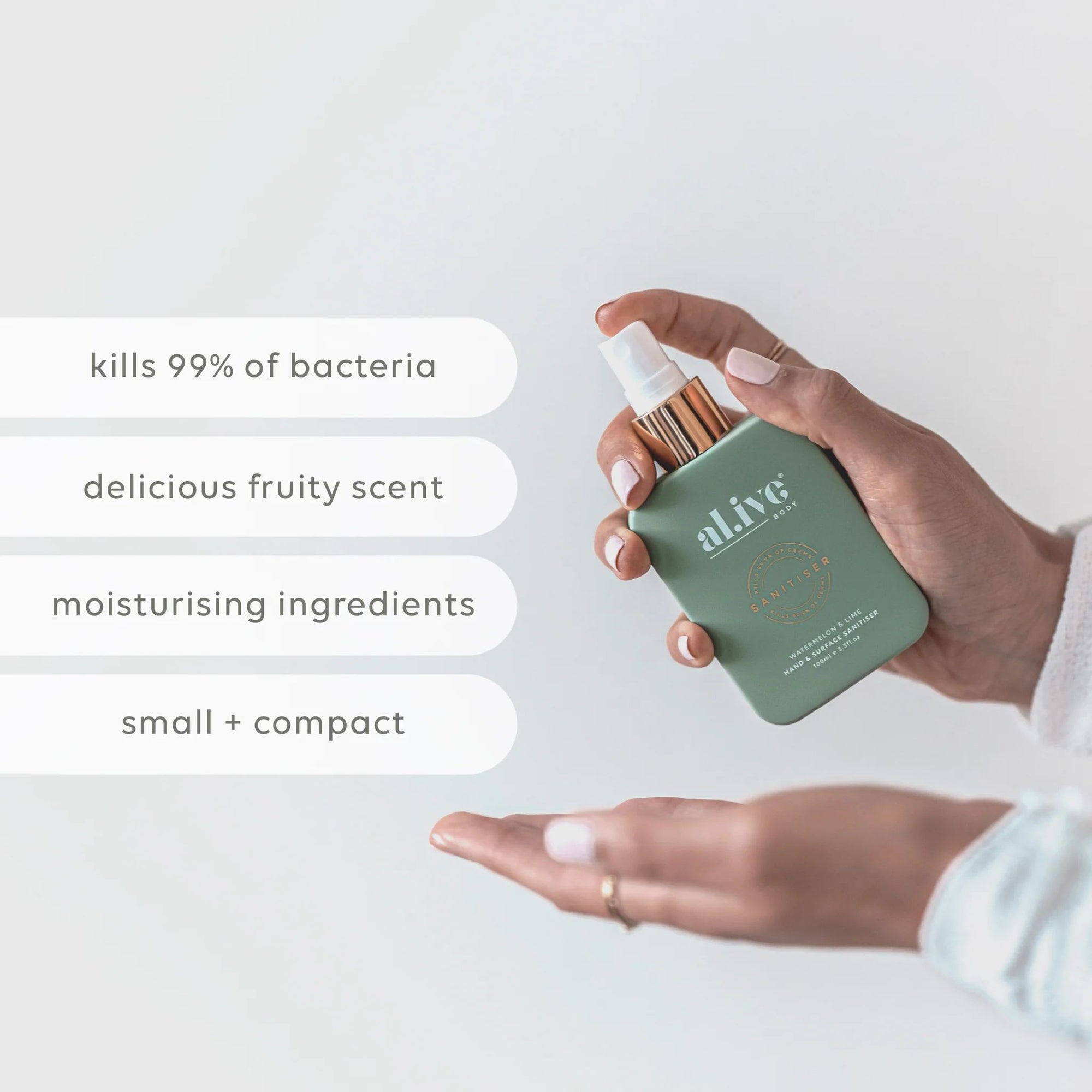 Hand and Surface Sanitiser Spray