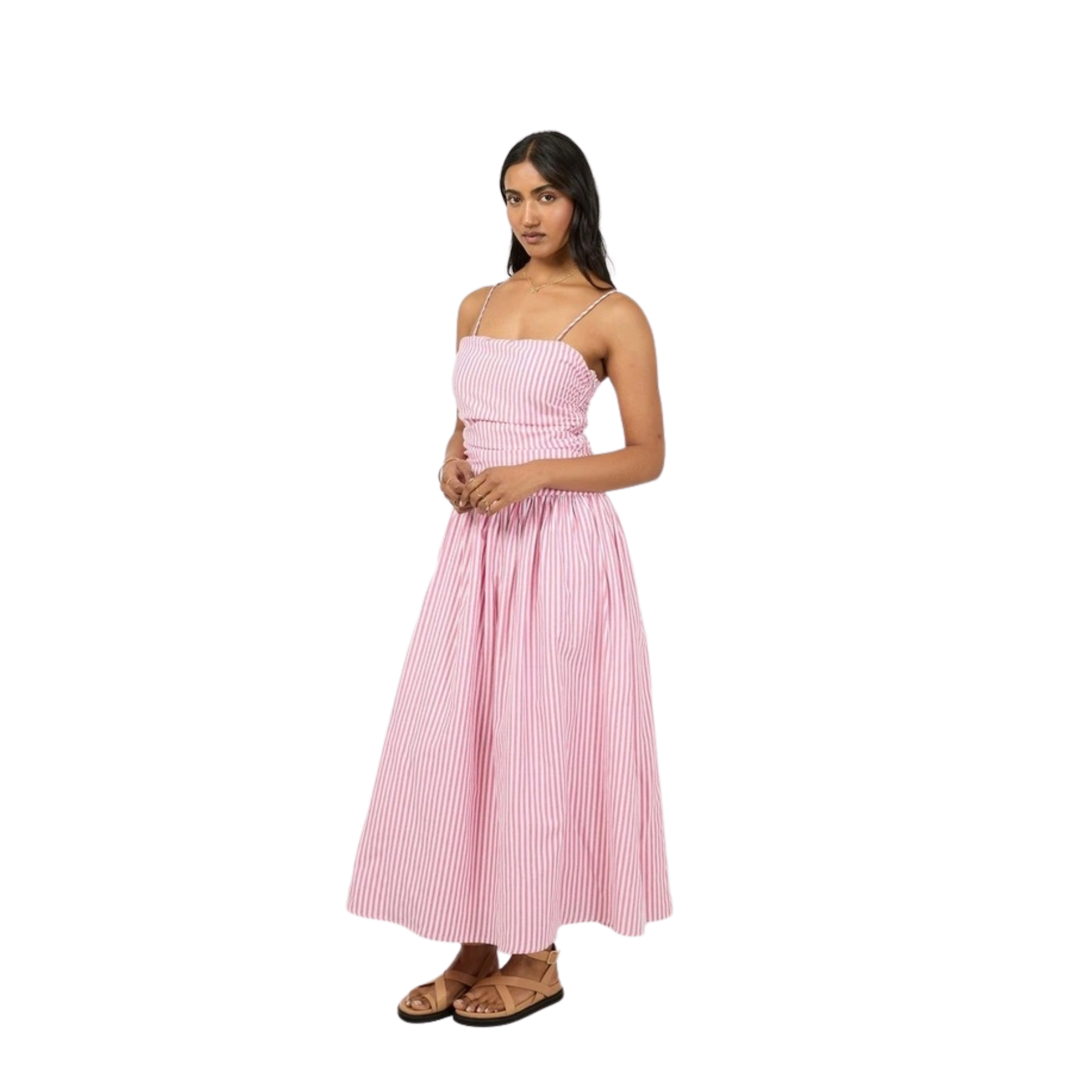 Franca Stripe Maxi Dress