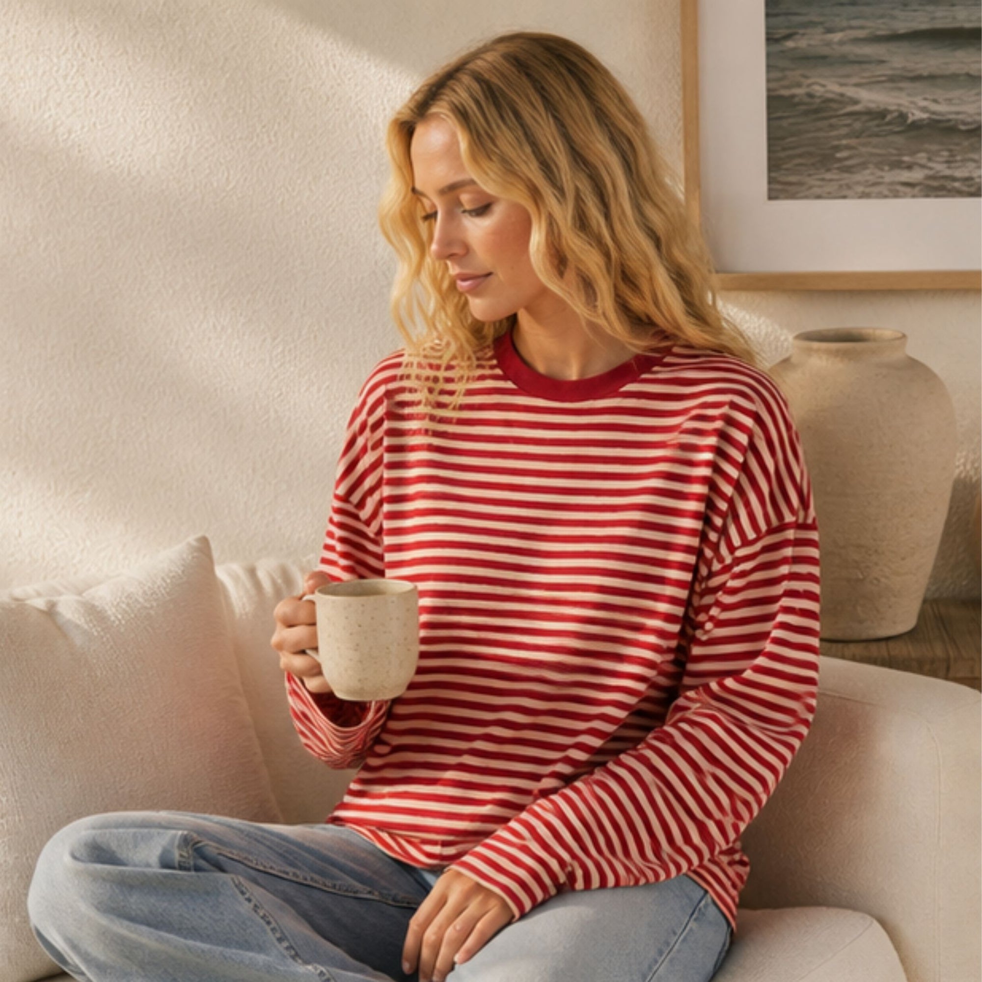 Paloma Long Sleeve Stripe Tee