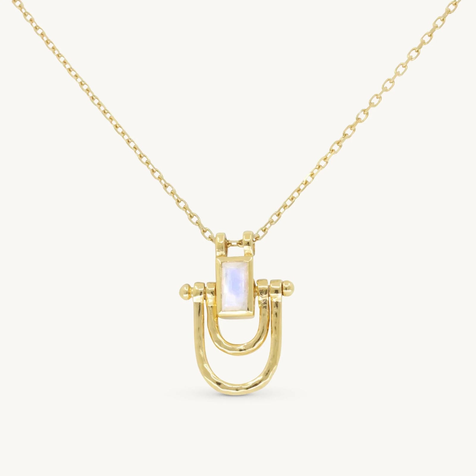 Allegra Moonstone Gold Necklace