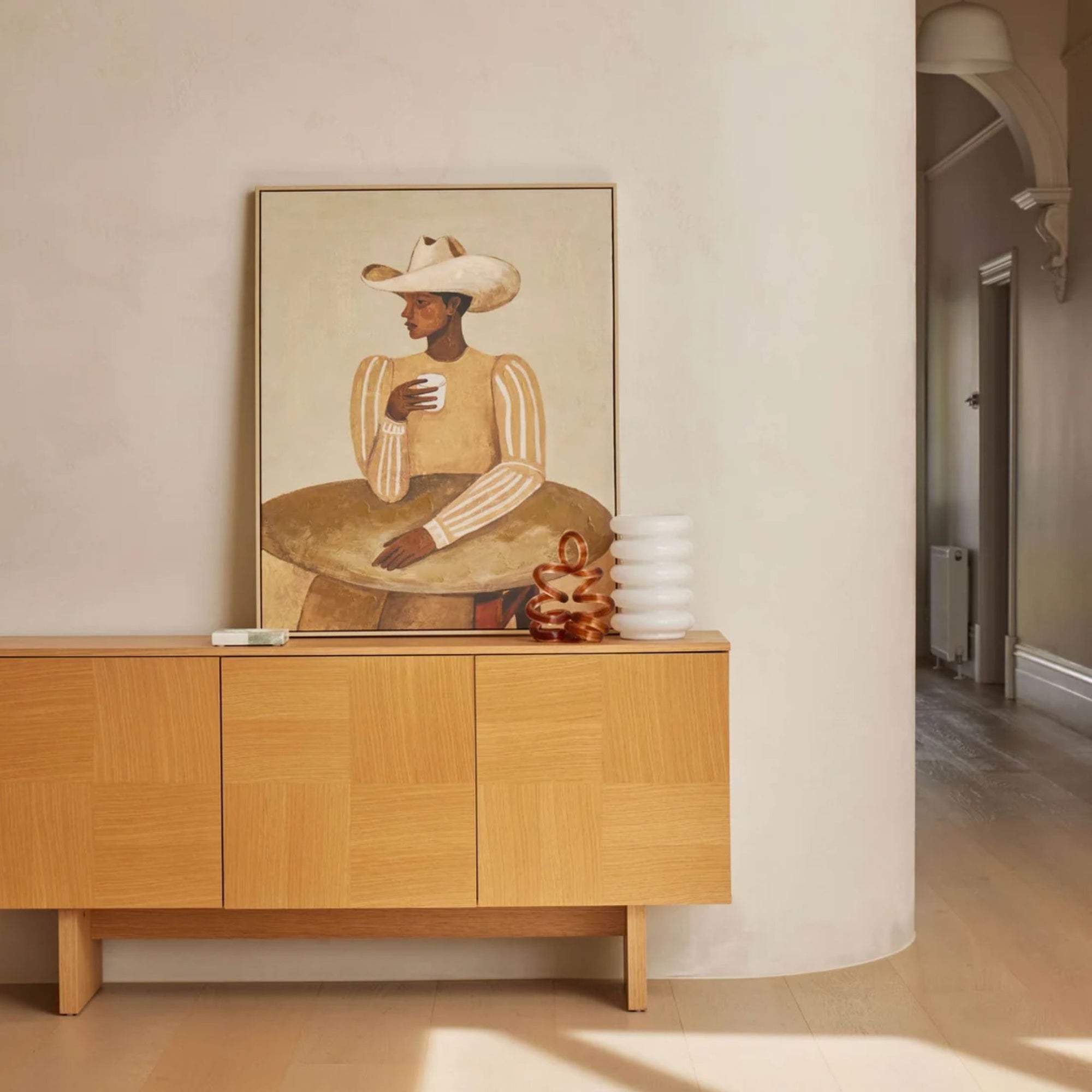 Amalfi Desert Stillness Art Print