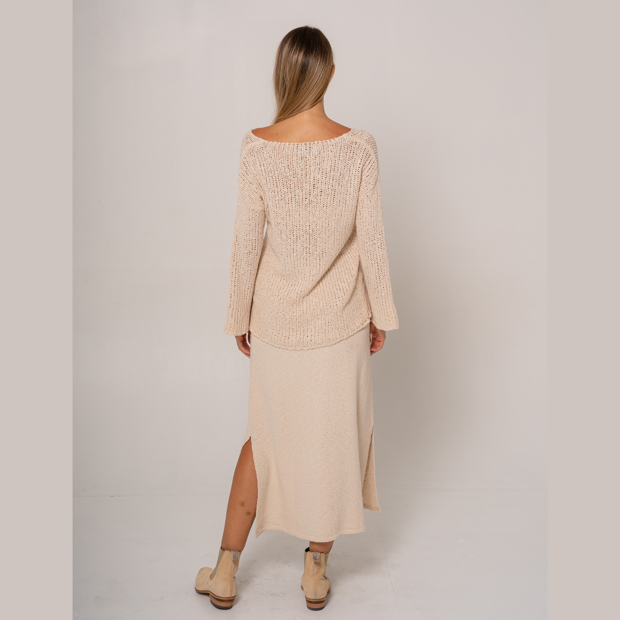 Sunday V Neck Jumper