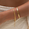 Atlas Gold Bracelet