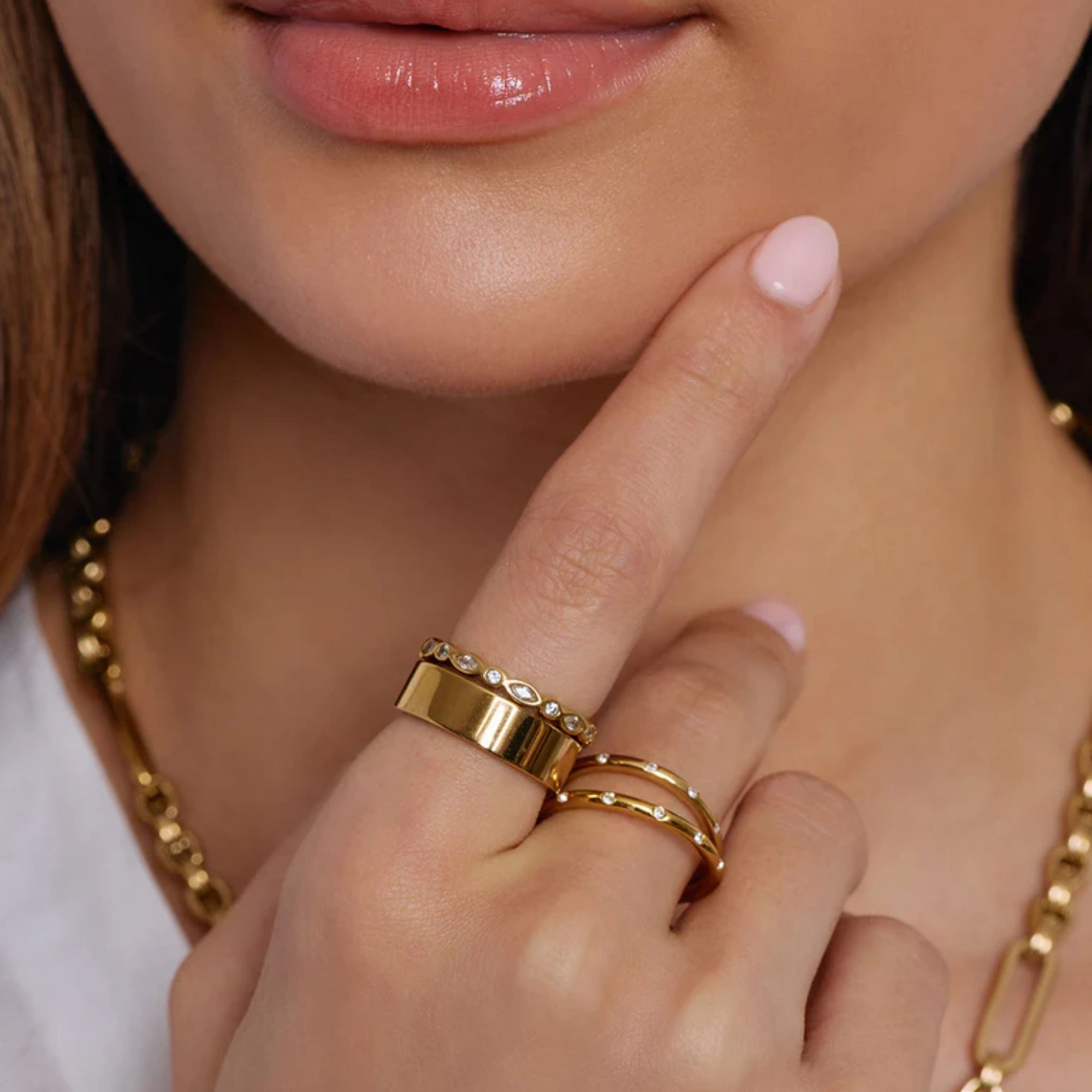 Aurelie Gold Ring