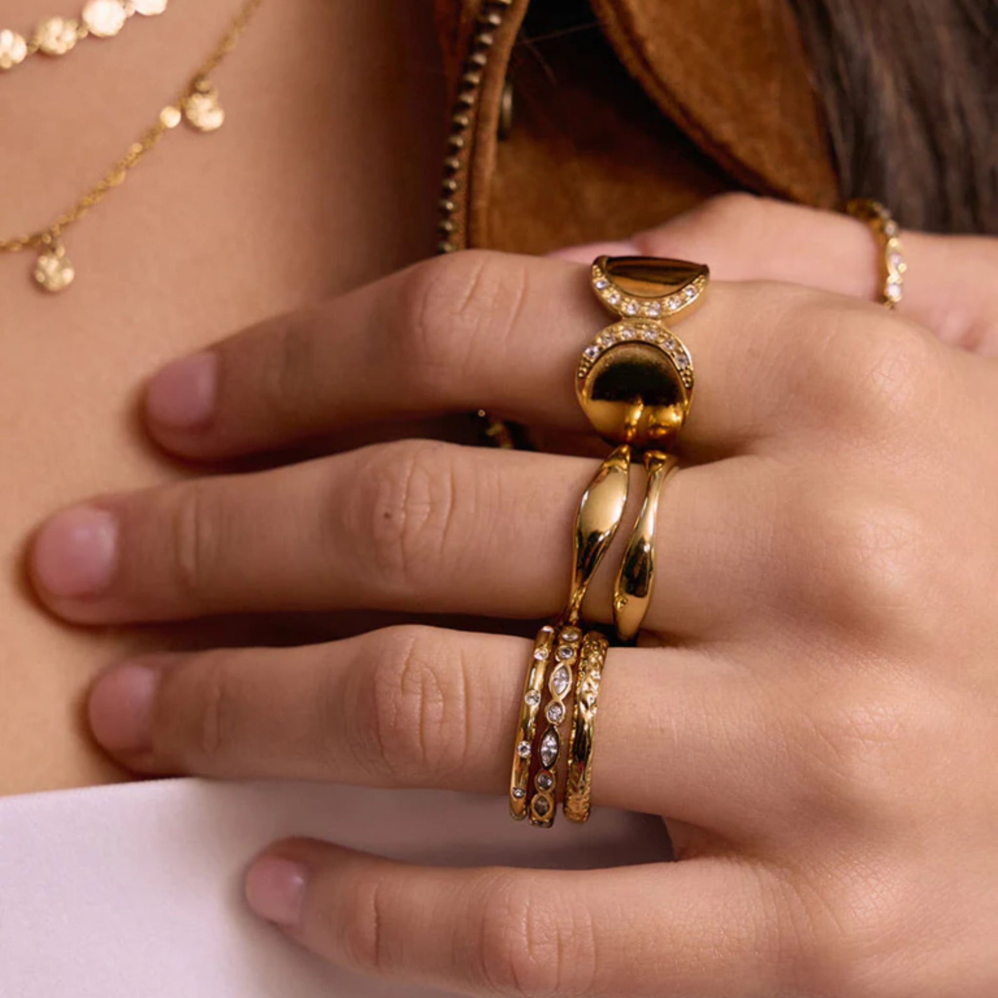 Aurelie Gold Ring