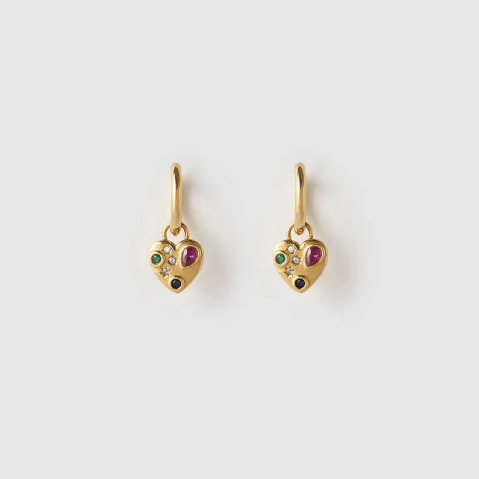 Bisou Heart Earrings