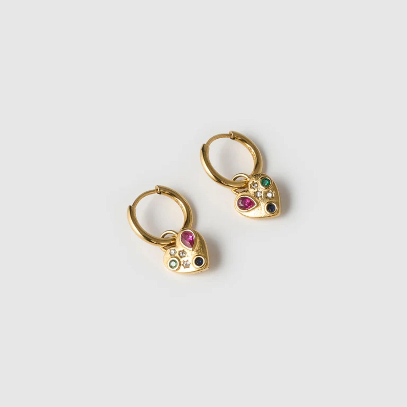 Bisou Heart Earrings