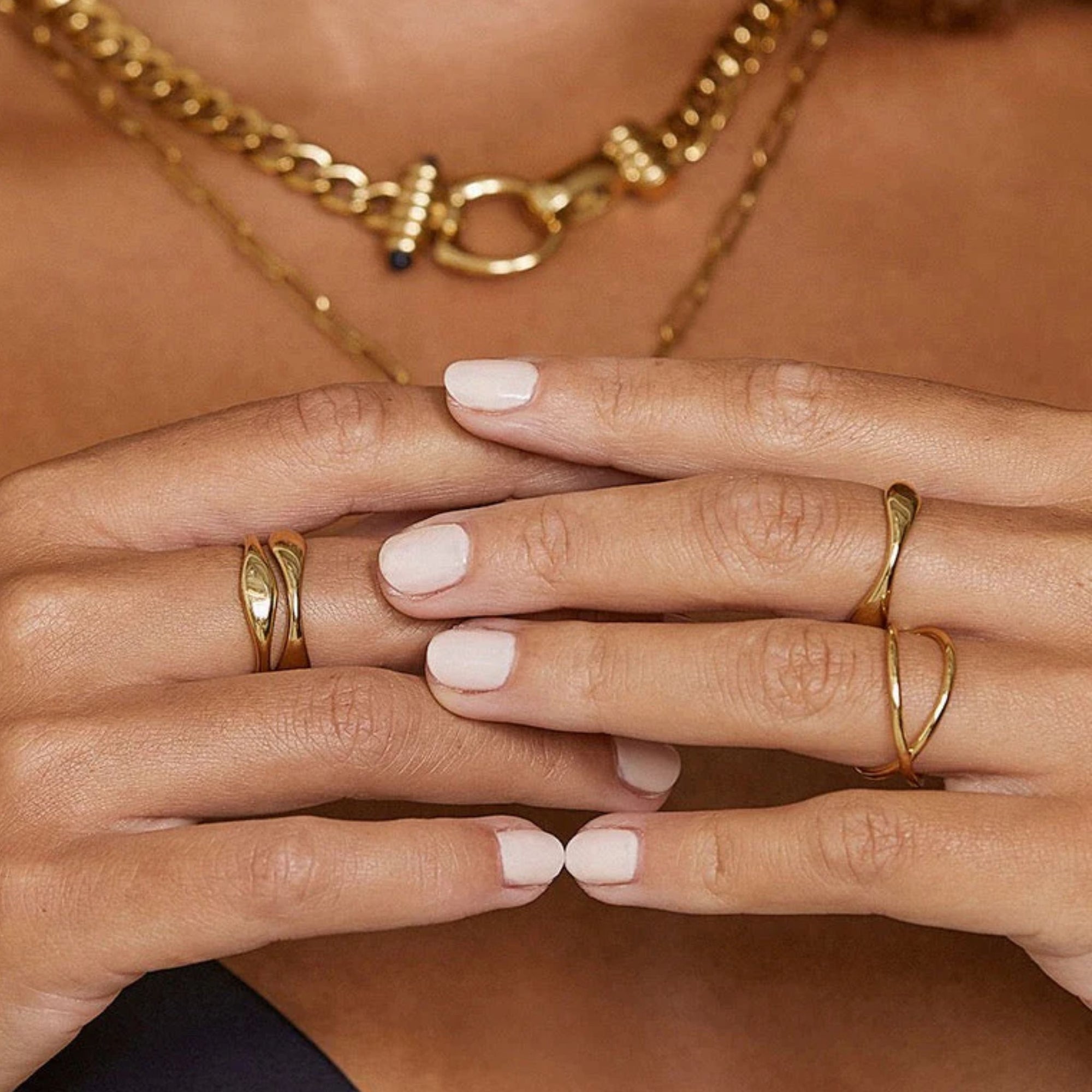 Dune Gold Ring