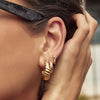 Lulu Gold Hoop Earrings