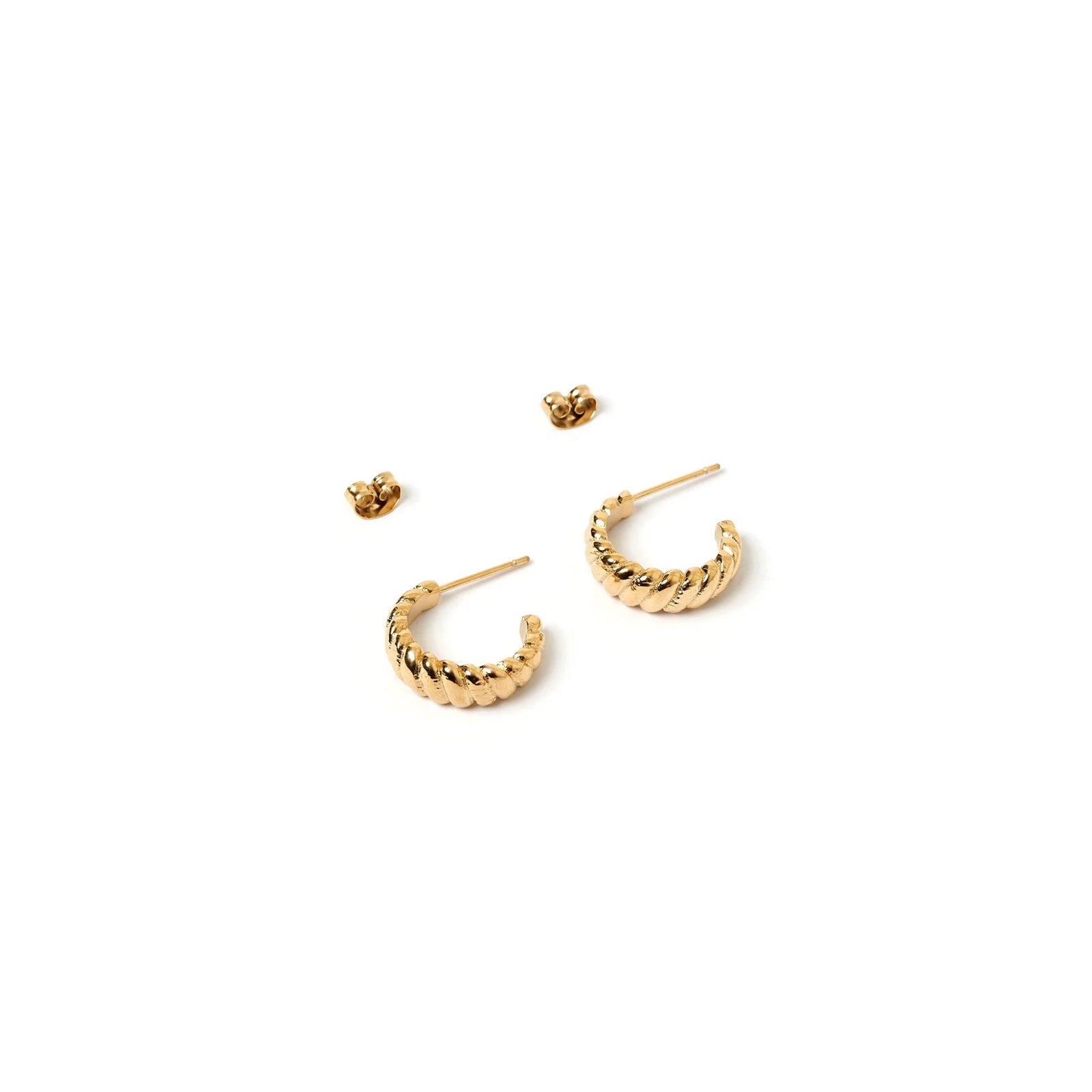 Lulu Gold Hoop Earrings