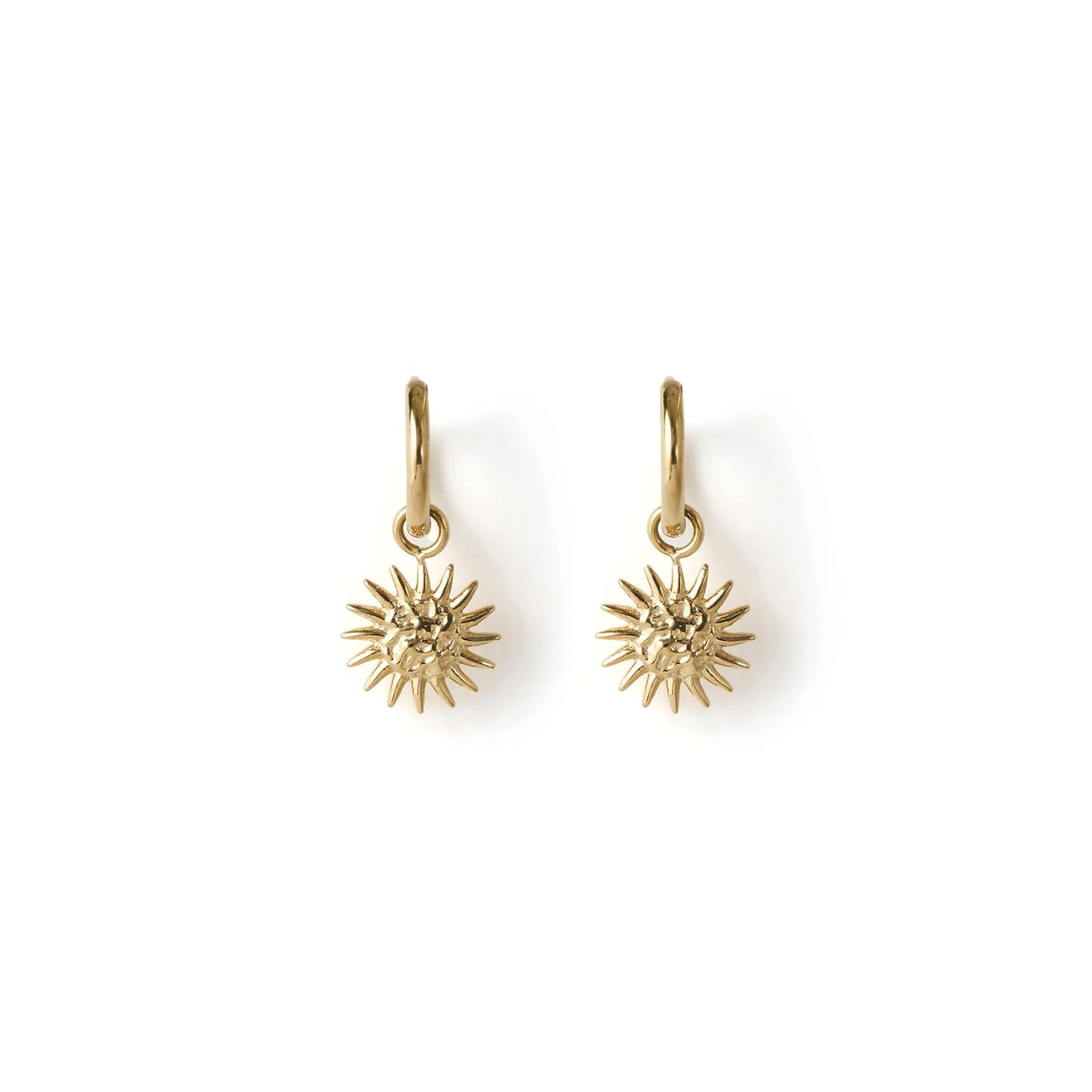 Magnolia Gold Charm Earrings