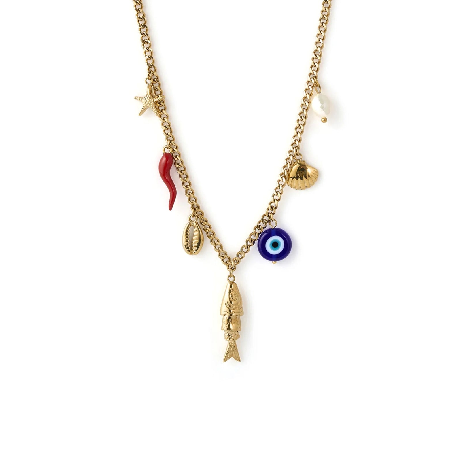 Oceanus Charm Necklace