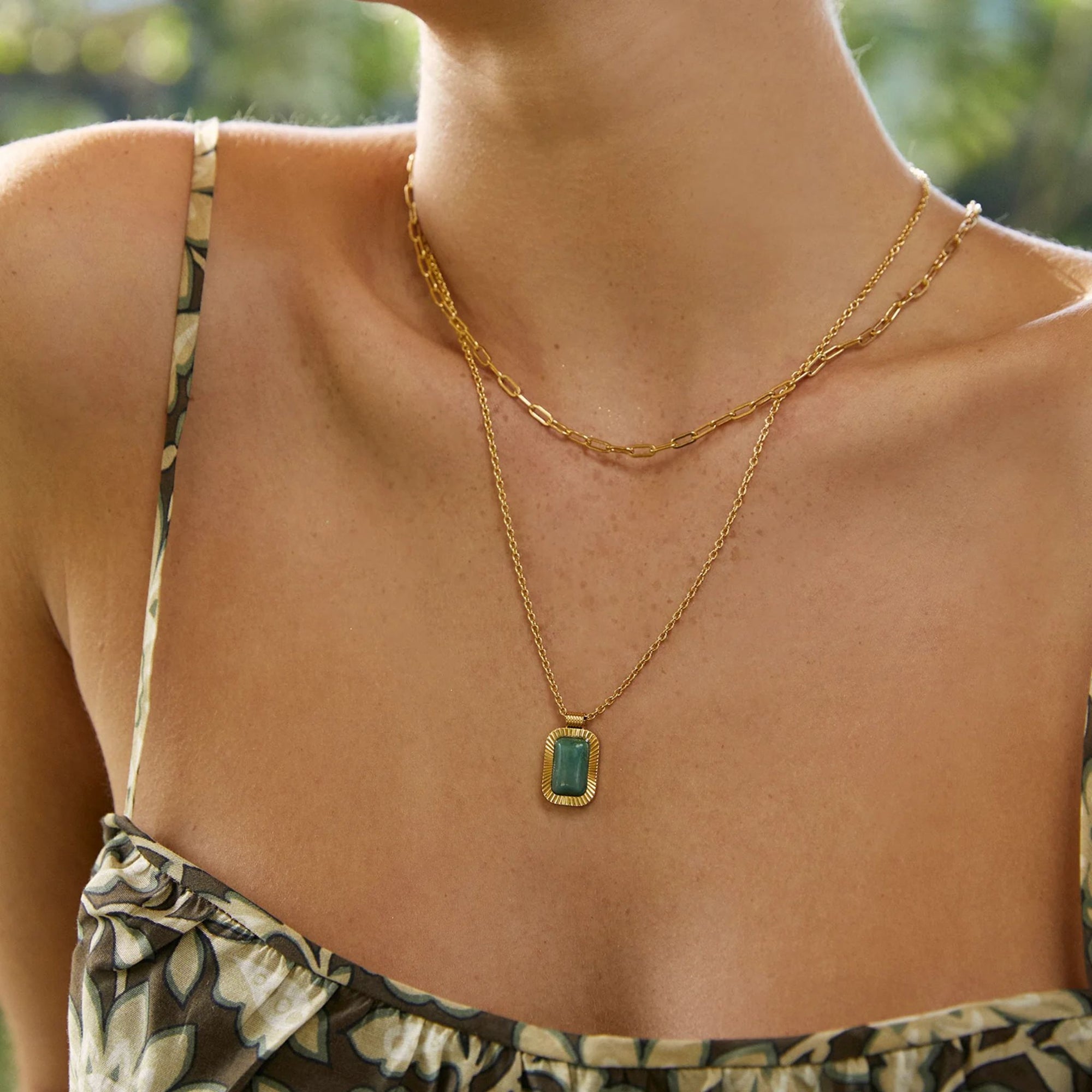 Teo Gold Necklace