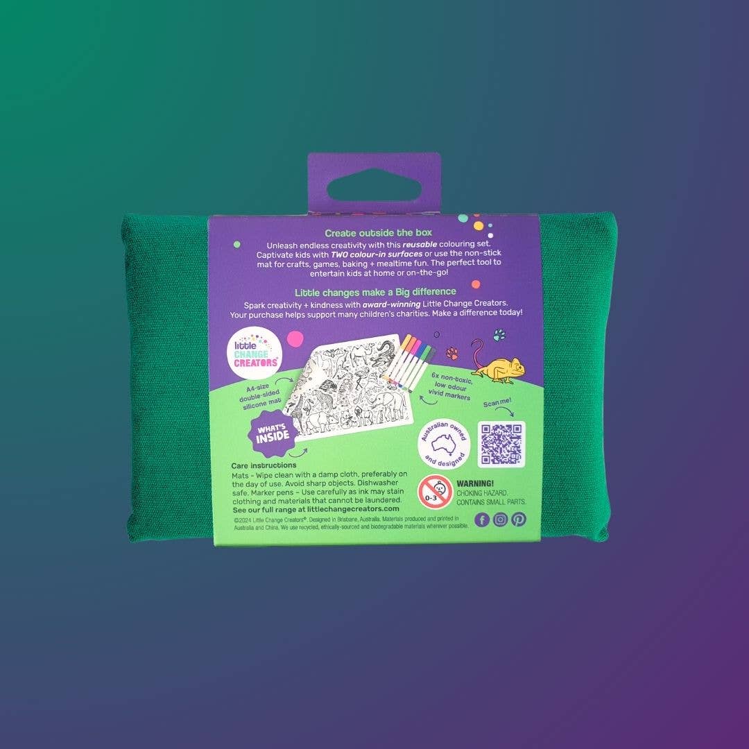 Pocket Colouring Set Wild