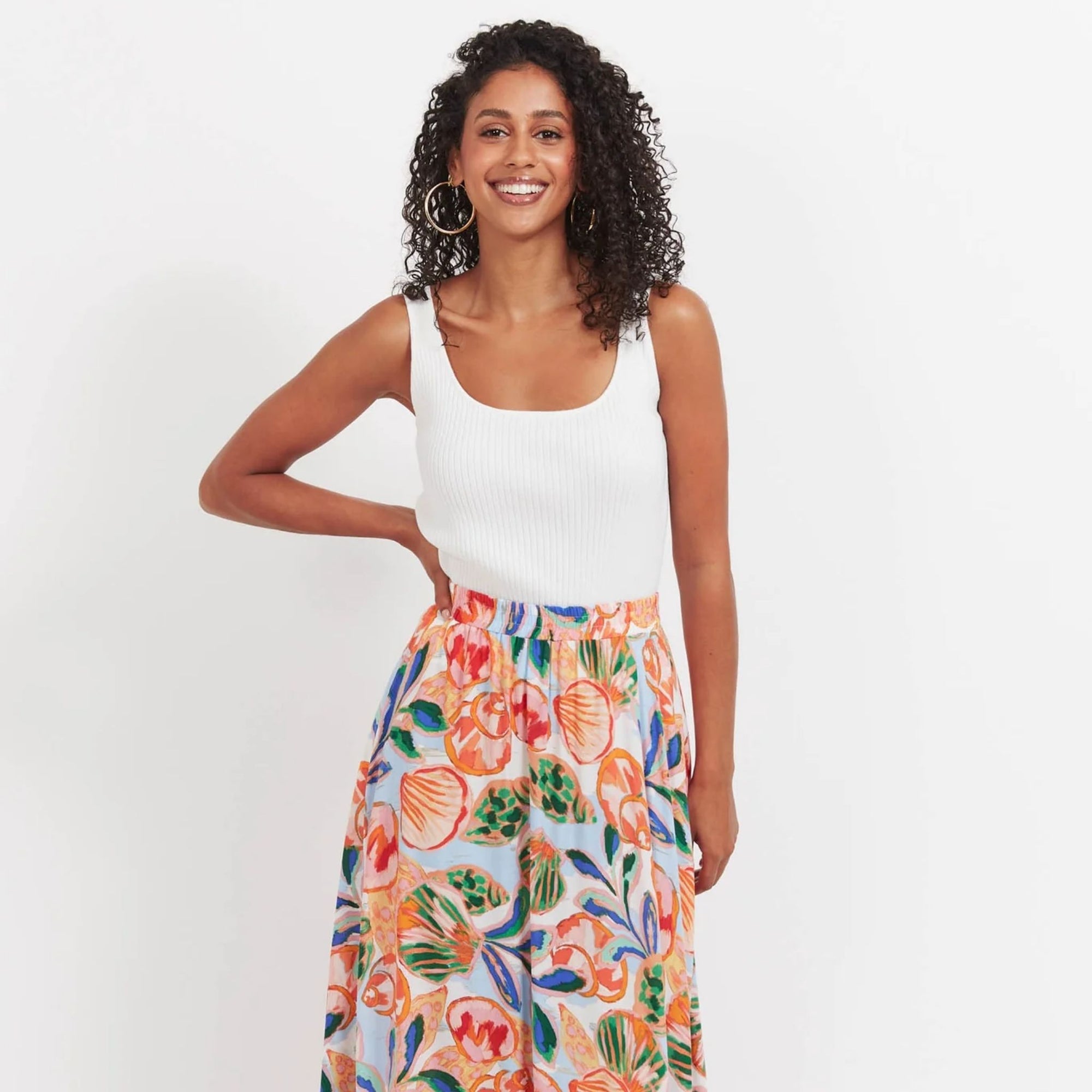 Baja Maxi Skirt