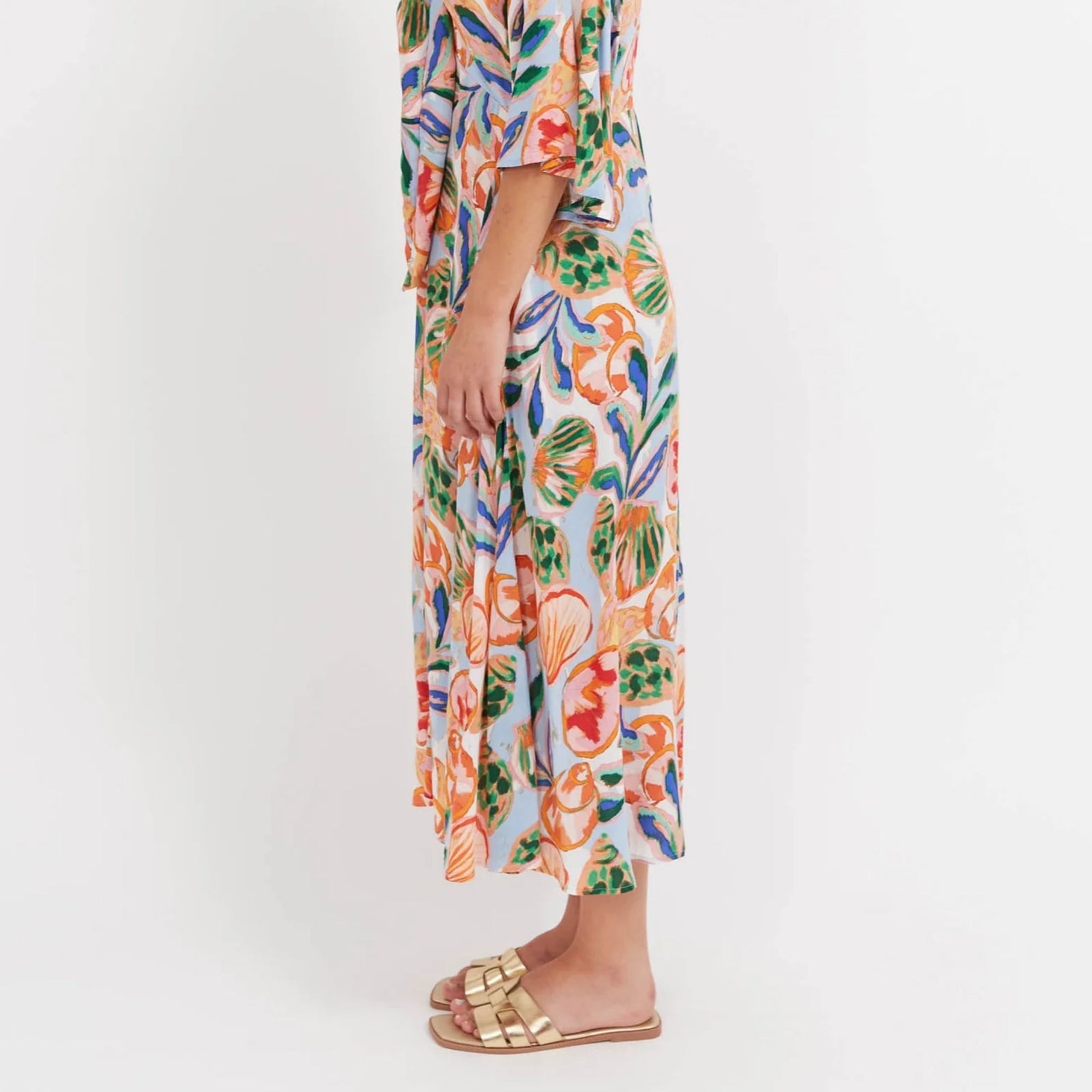 Baja Tie Midi Dress