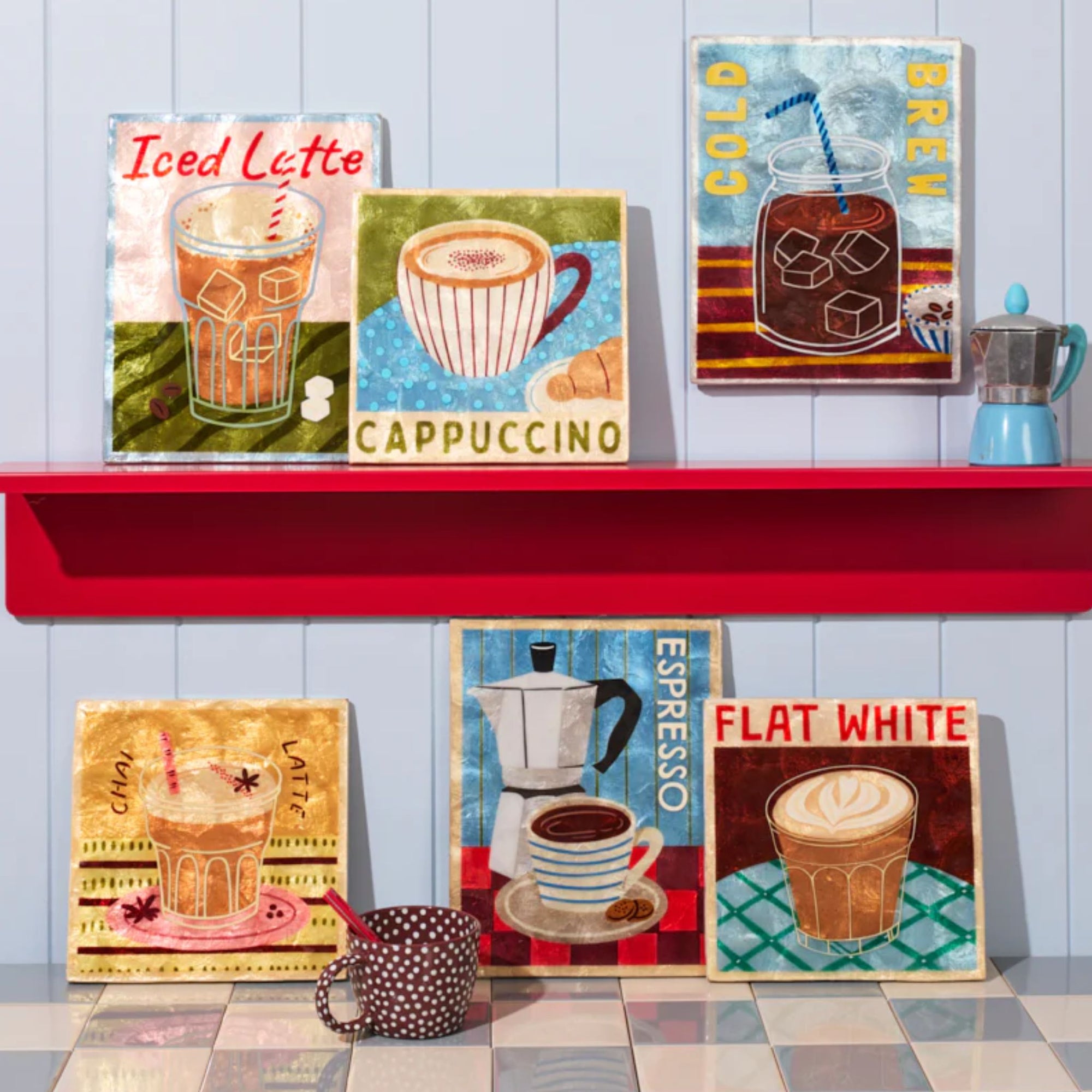 Barista Wall Art Flat White
