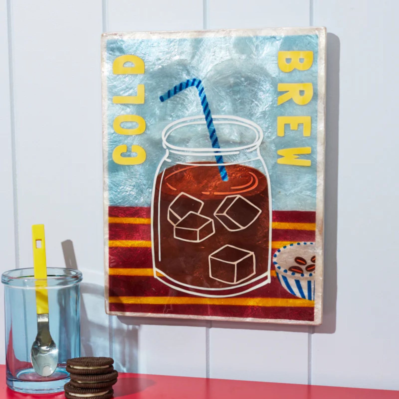Barista Wall Art Cold Brew