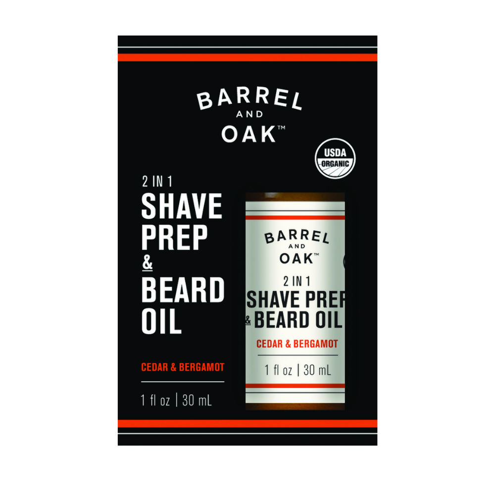 Shave Prep & Beard Oil
