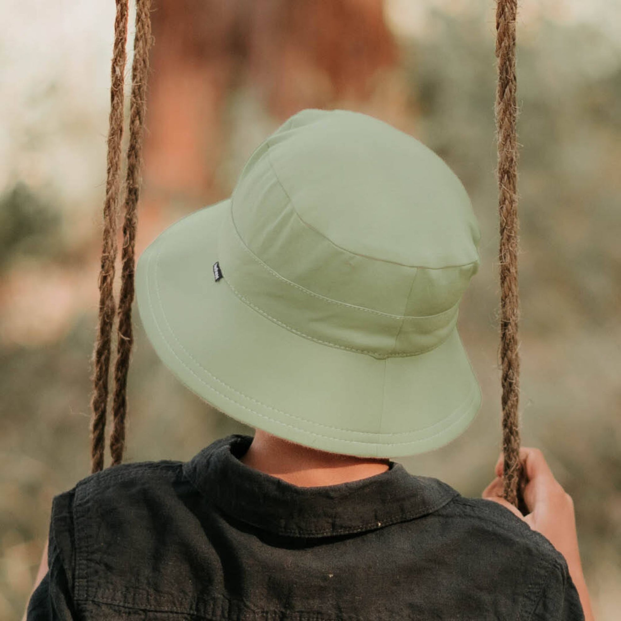 Kids Bucket Sun Hat Khaki