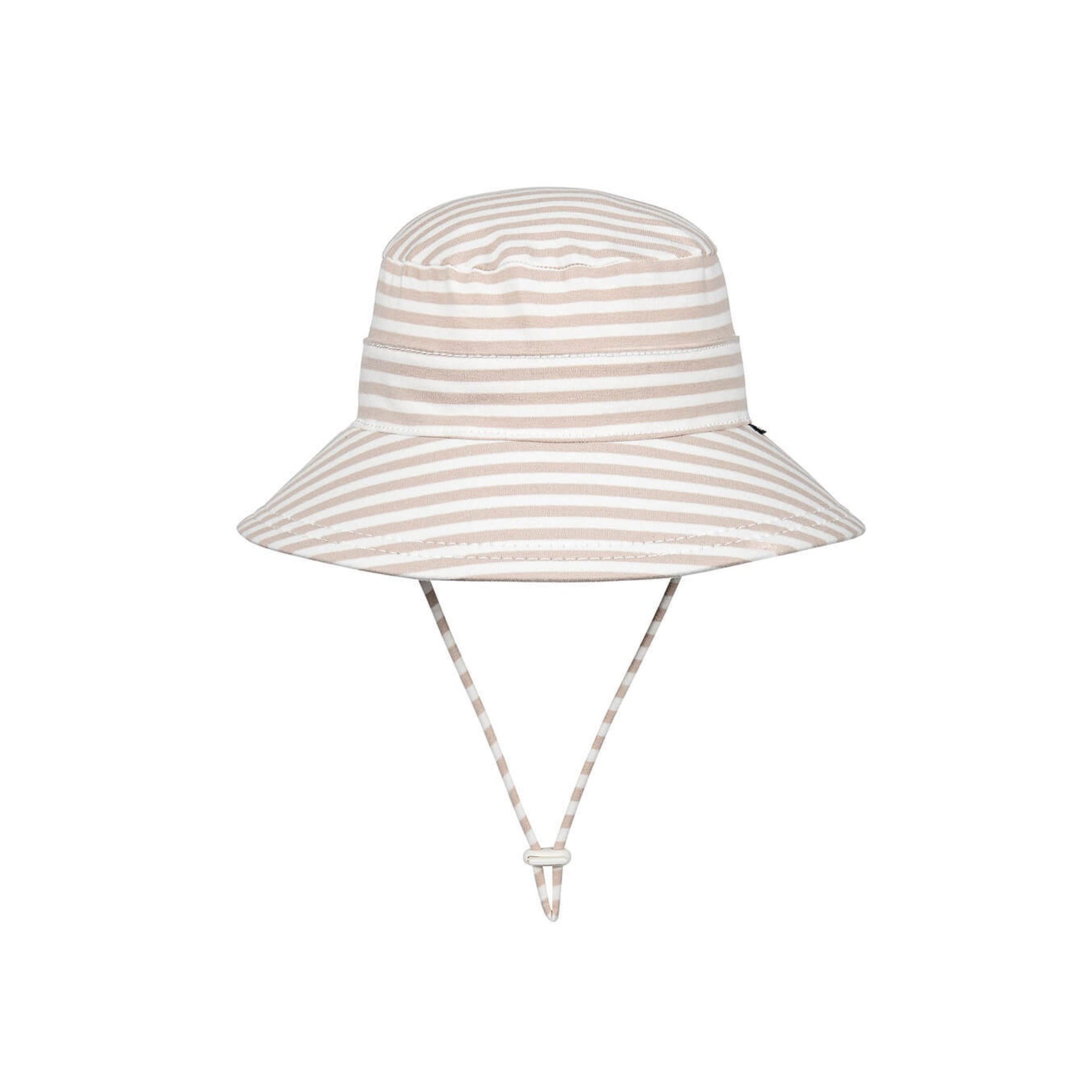 Kids Classic Bucket Sun Hat Natural Stripe