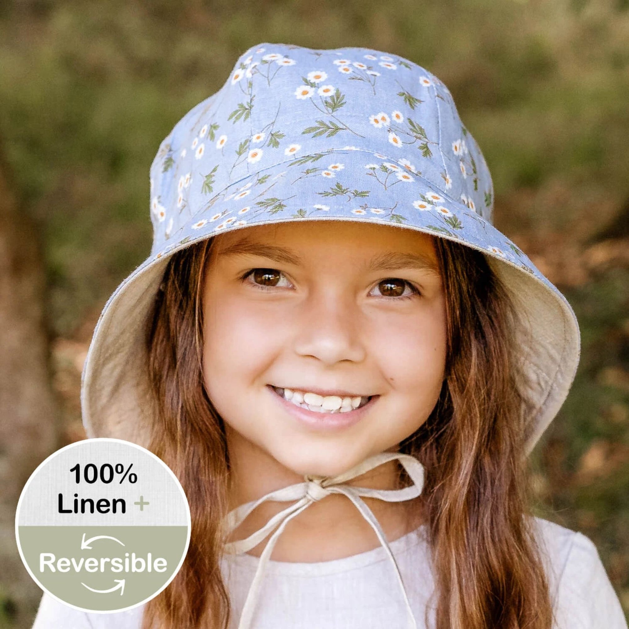 Wanderer Panelled Bucket Sun Hat Daisy