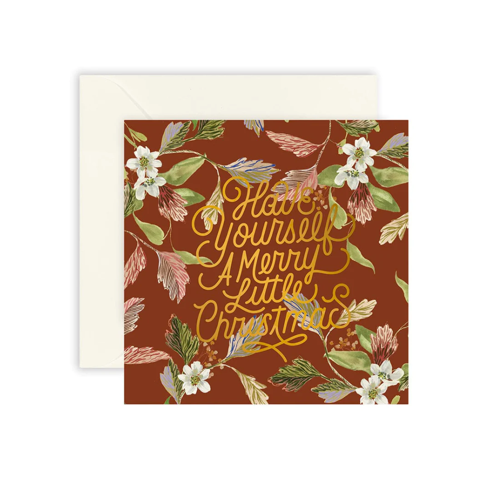 Have Yourself A Very Merry Christmas Mini Greeting Card