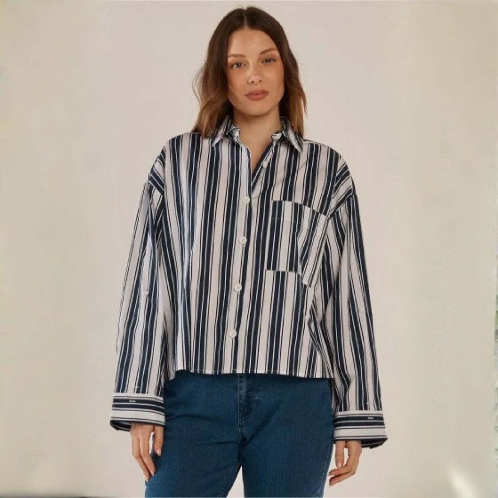 Erin Crop Shirt