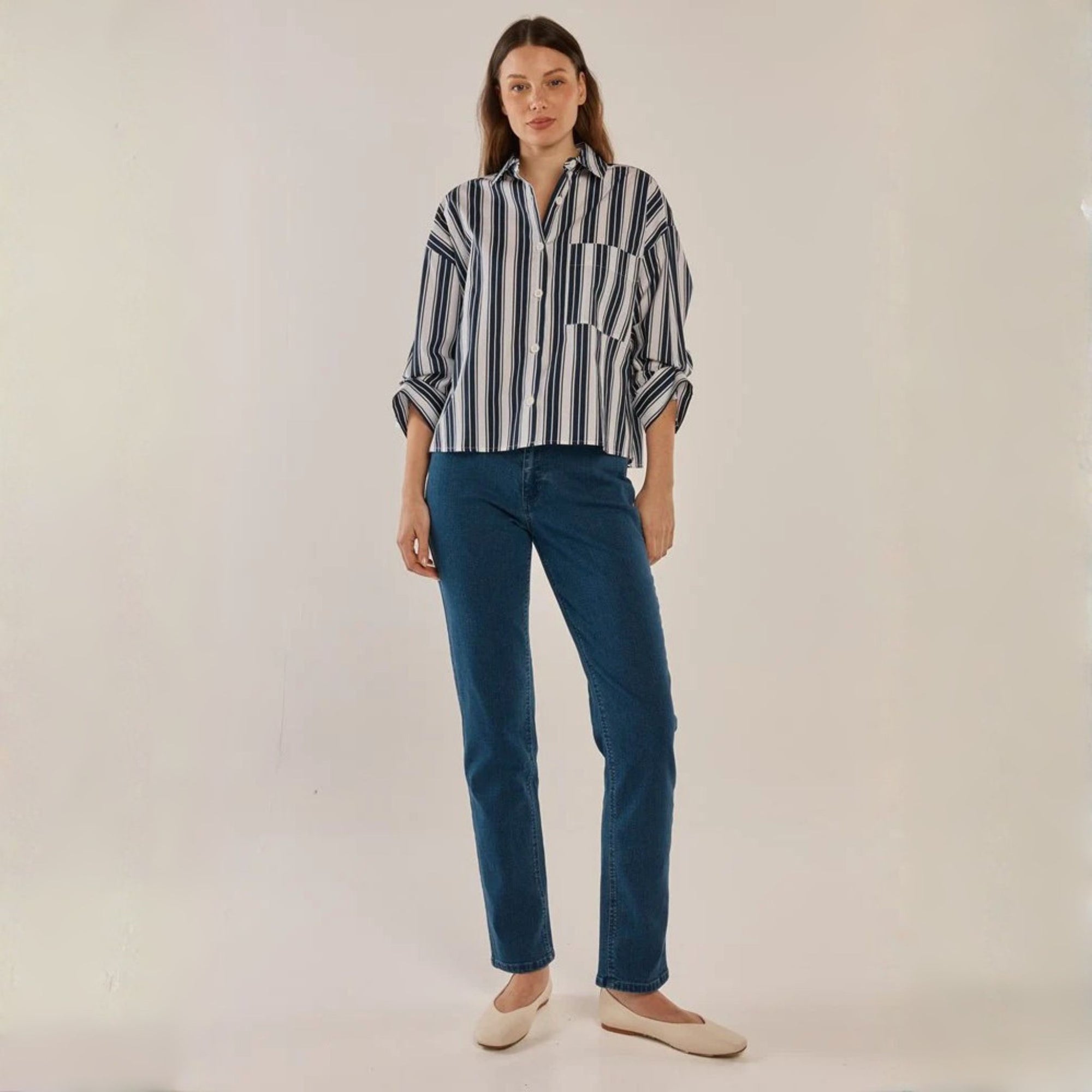 Erin Crop Shirt