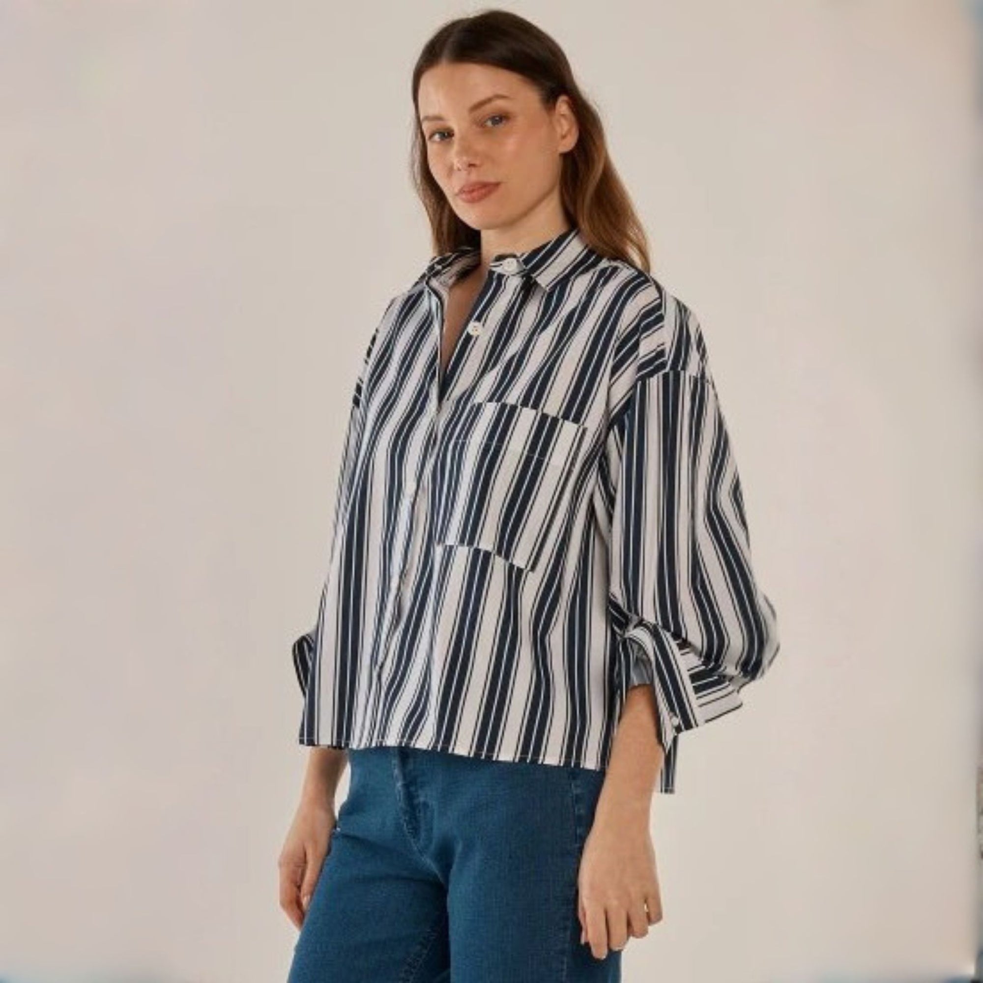 Erin Crop Shirt