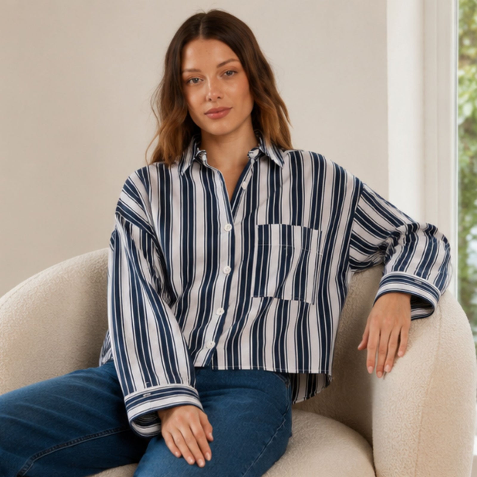 Erin Crop Shirt