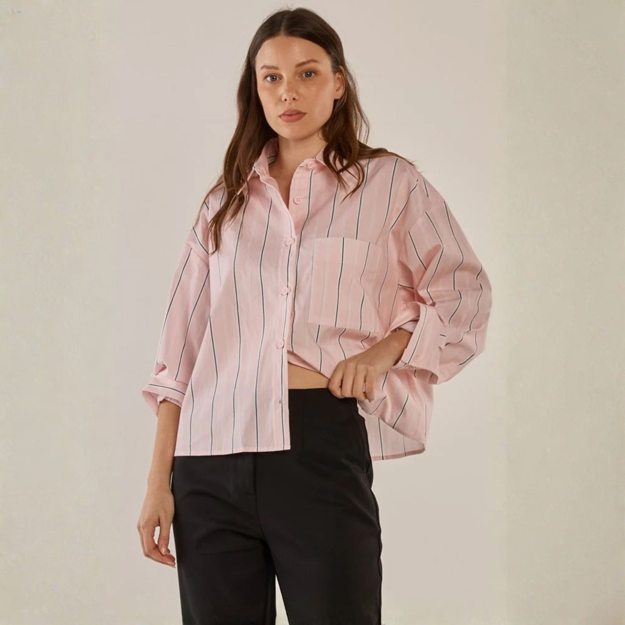 Erin Crop Shirt