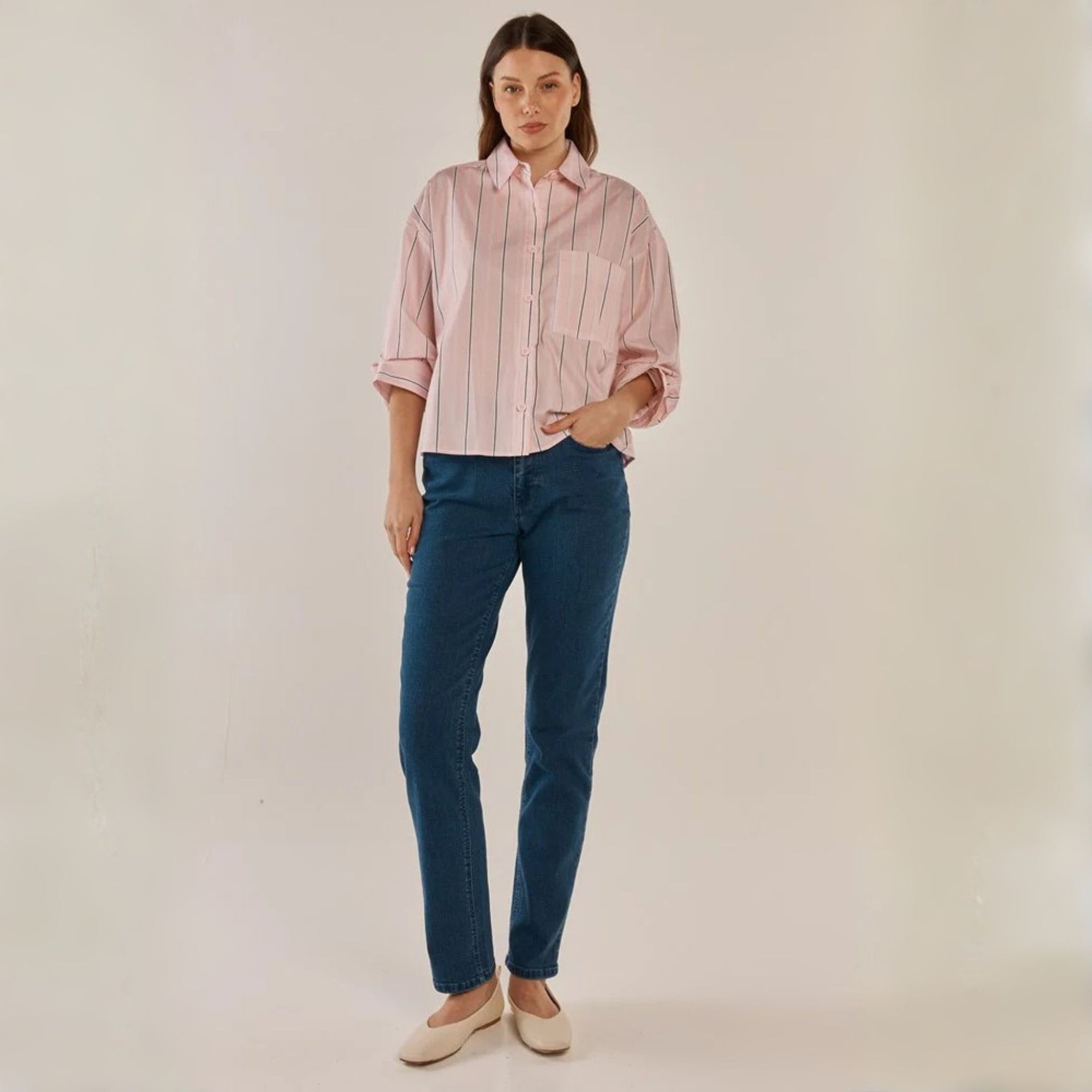 Erin Crop Shirt