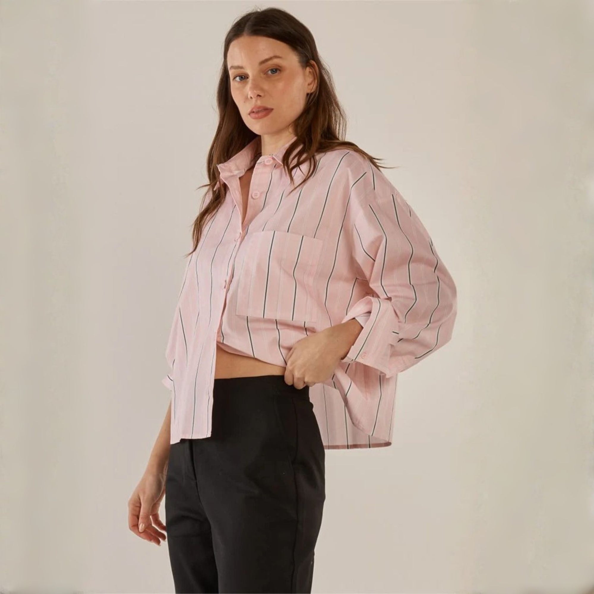 Erin Crop Shirt