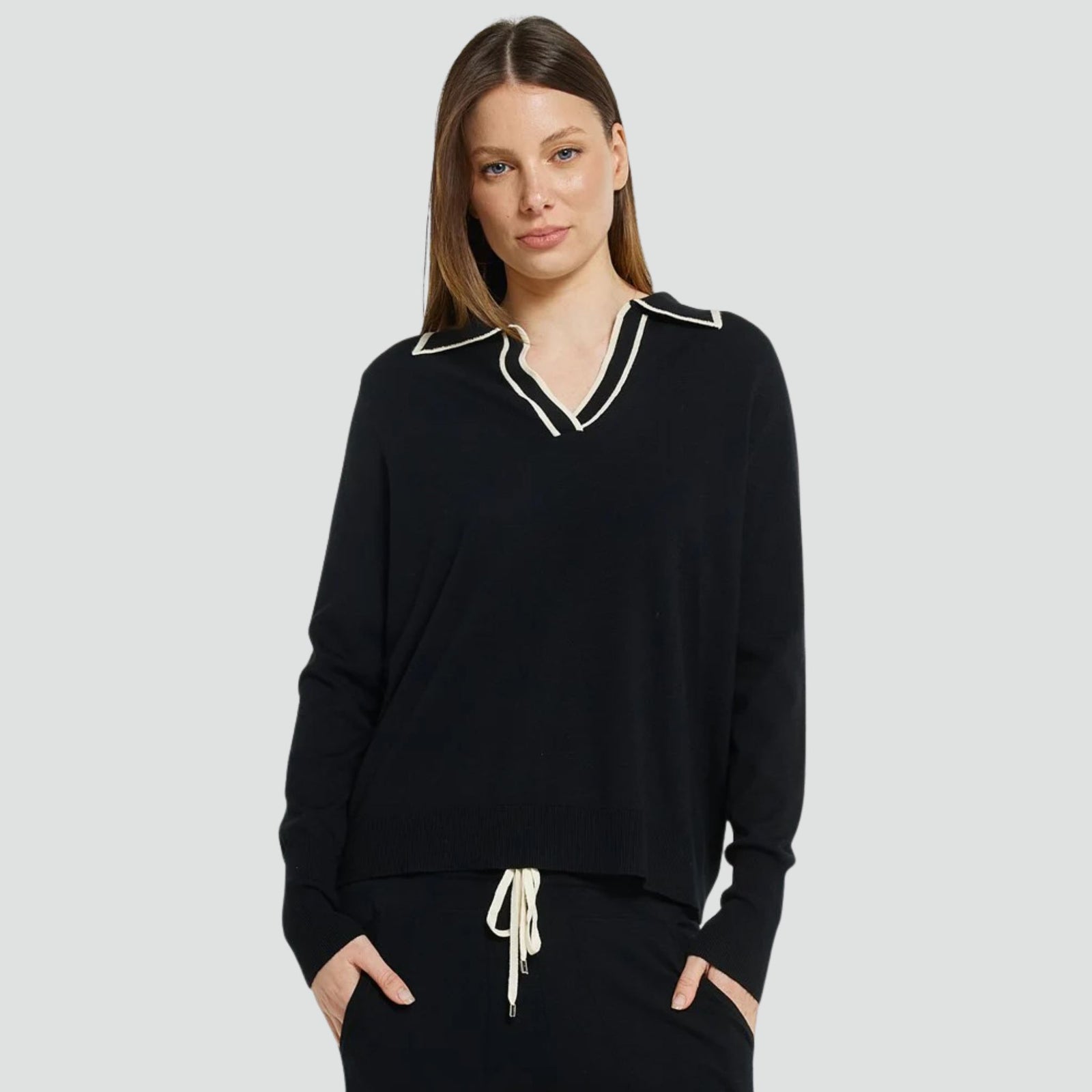 Makenna Polo Sweater